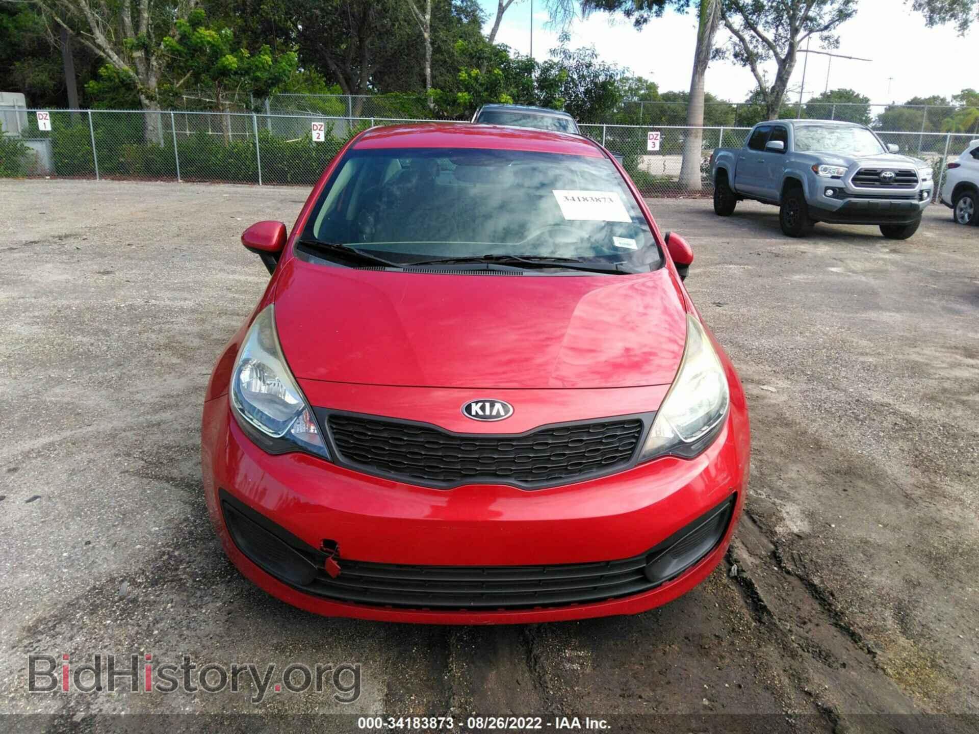 2014 KIA RIO - VIN: KNADM4A3XE6355331 - Фото 6