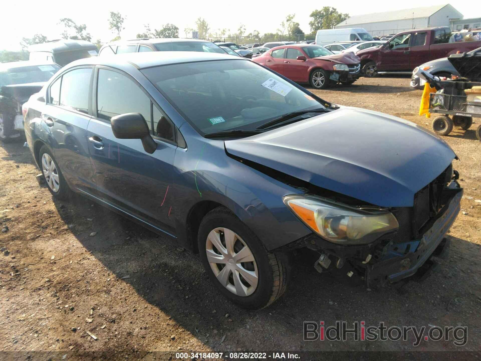 Photo JF1GJAA61DH008416 - SUBARU IMPREZA SEDAN 2013