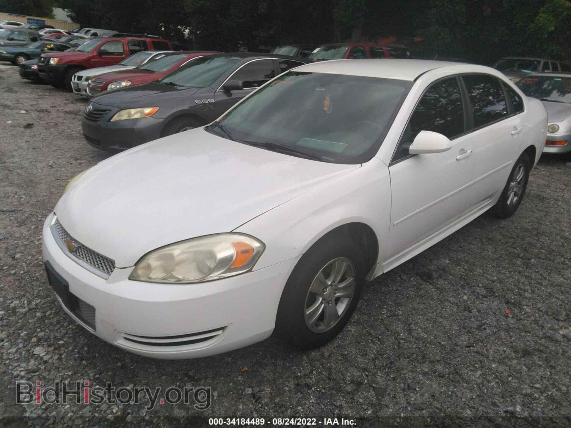 2013 CHEVROLET IMPALA - VIN: 2G1WF5E33D1178366 - Фото 2