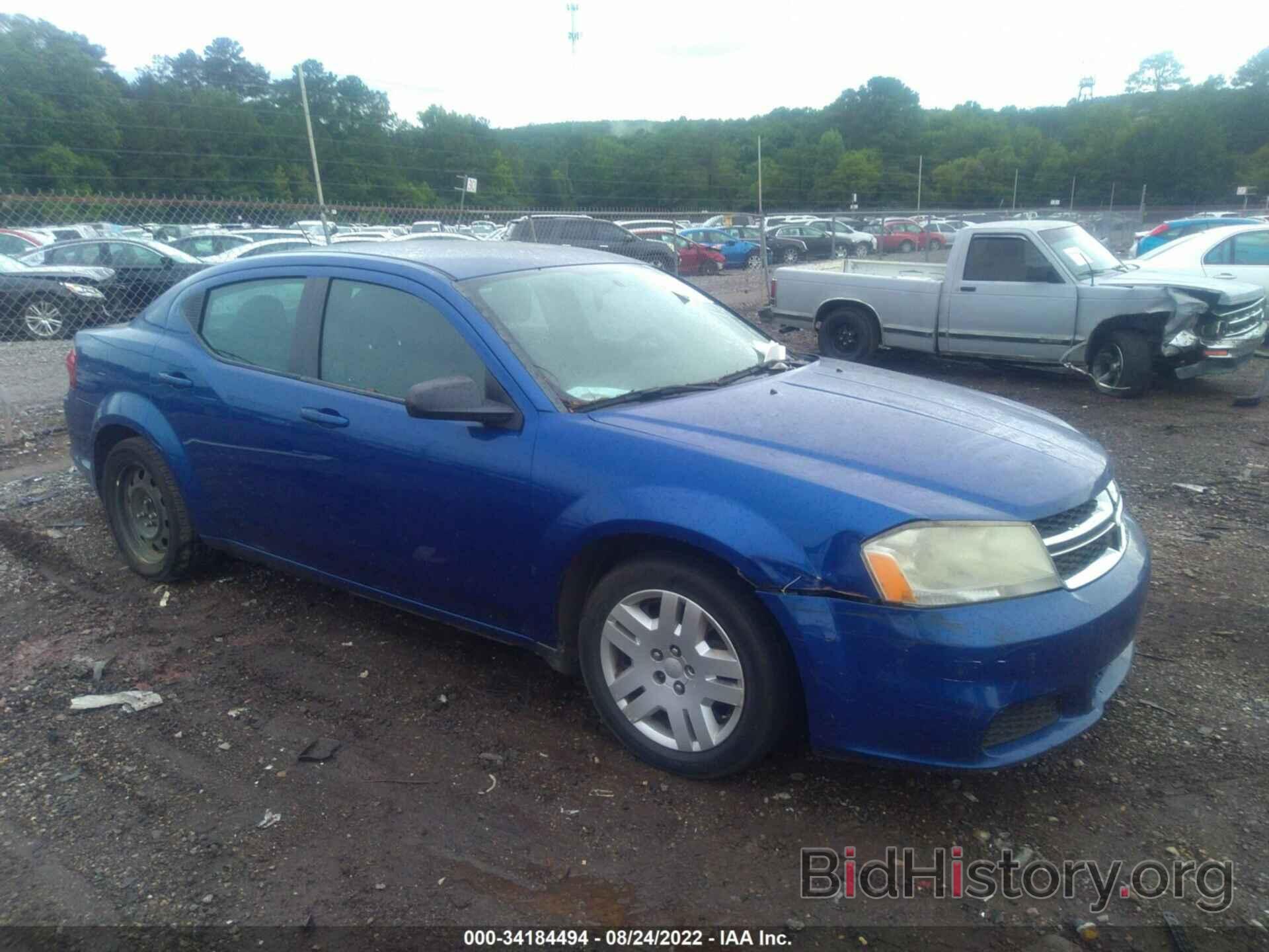 Photo 1C3CDZAB1DN754074 - DODGE AVENGER 2013