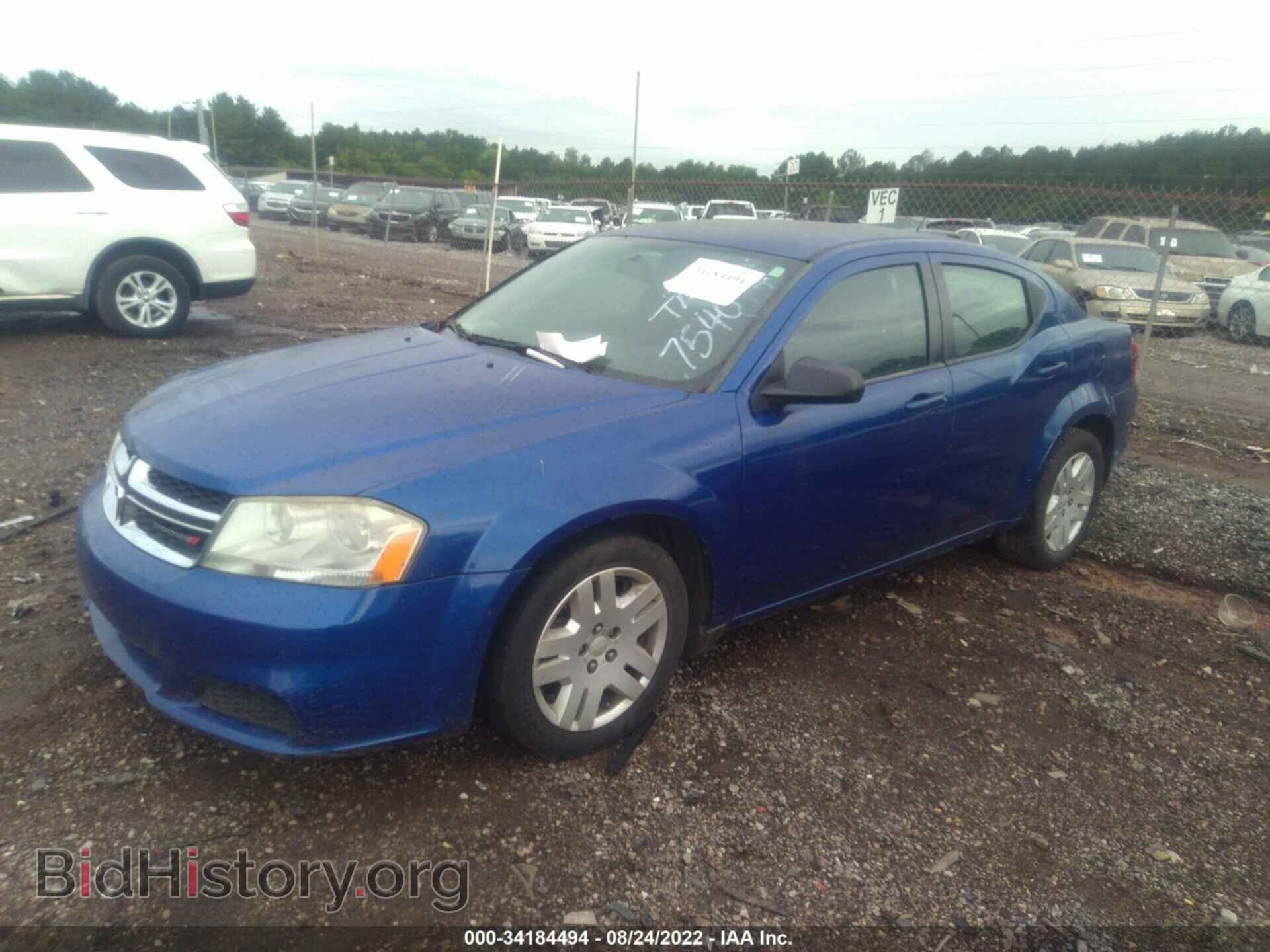 2013 DODGE AVENGER - VIN: 1C3CDZAB1DN754074 - Photo 2