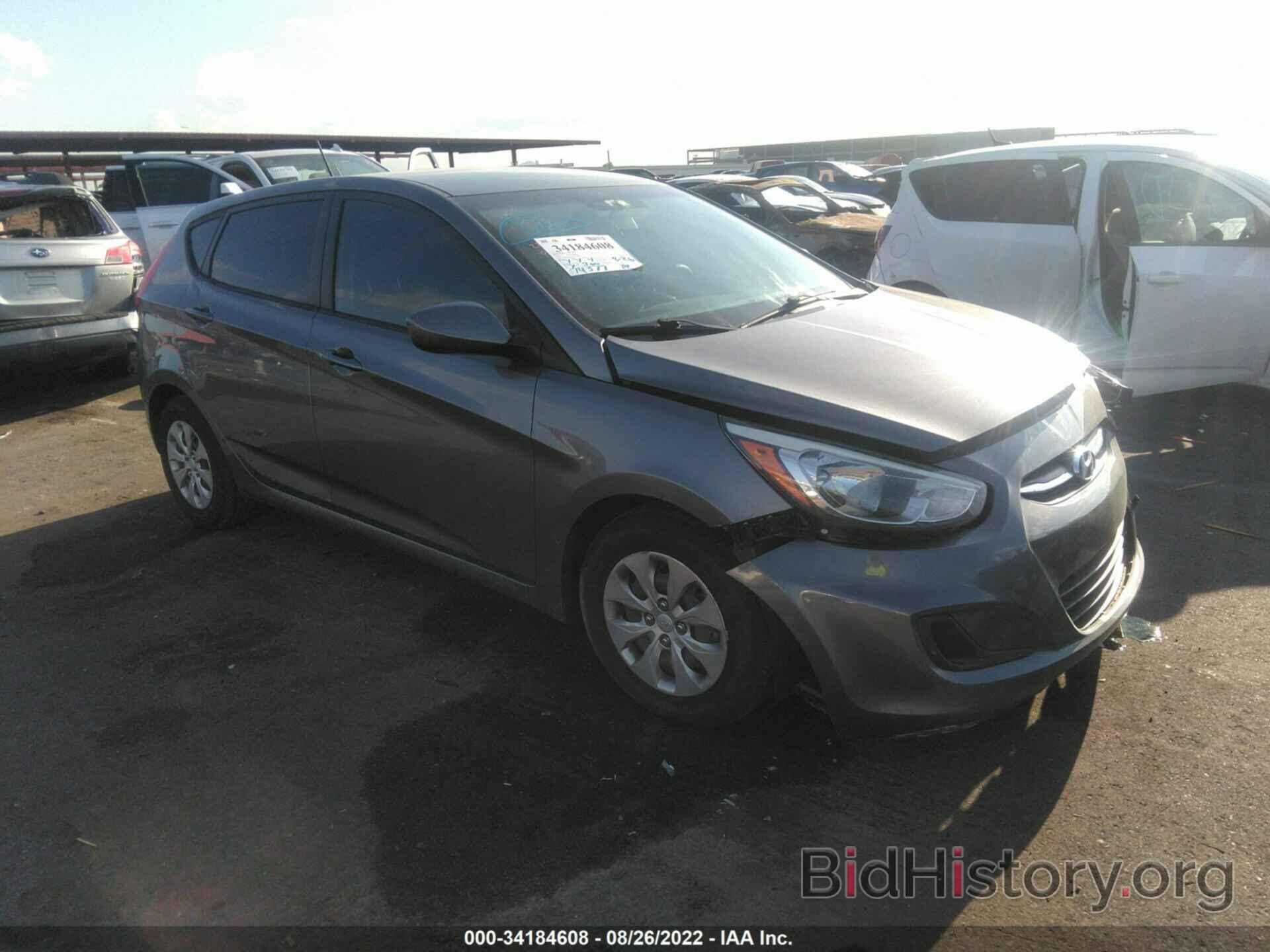 Photo KMHCT5AE3FU219561 - HYUNDAI ACCENT 2015