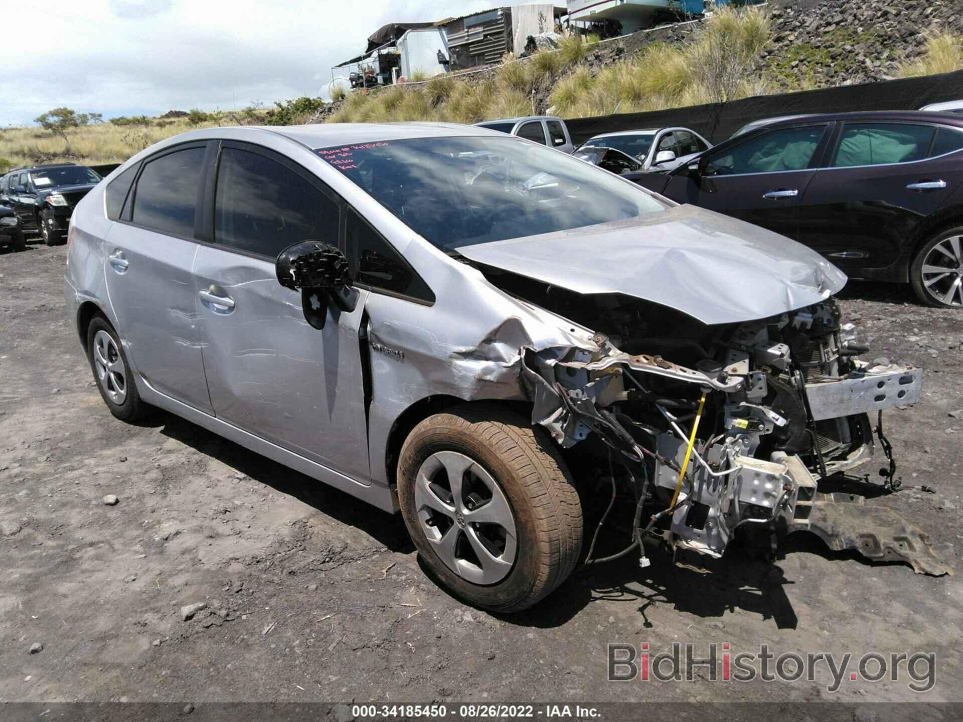 Photo JTDKN3DU2C0333197 - TOYOTA PRIUS 2012