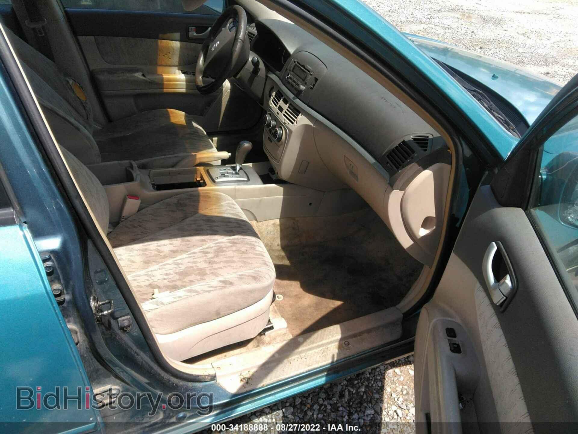 2006 HYUNDAI SONATA - VIN: KMHET46C26A110567 - Фото 5