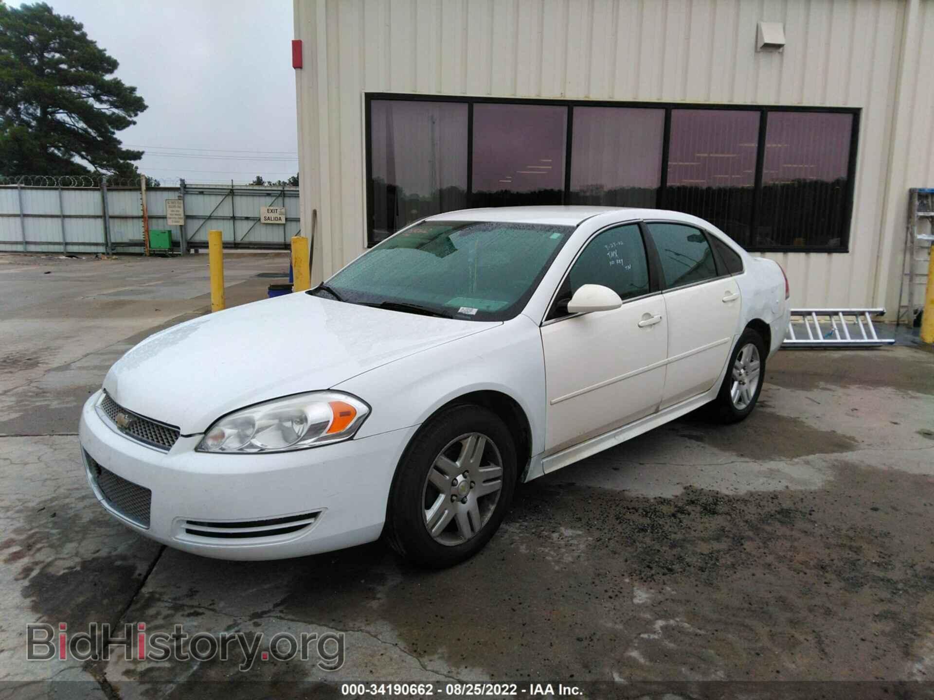 2013 CHEVROLET IMPALA - VIN: 2G1WG5E30D1153471 - Фото 2