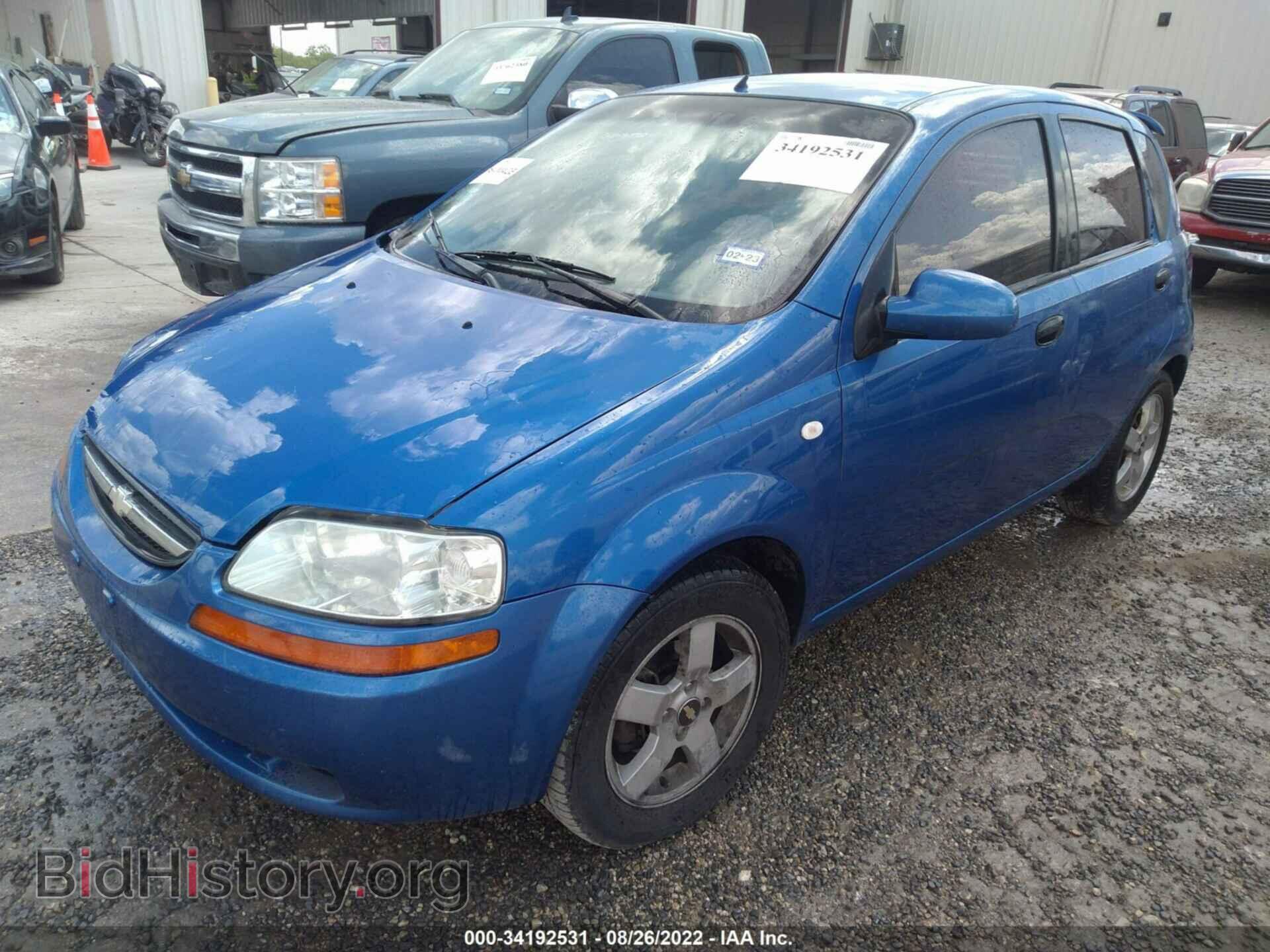2006 CHEVROLET AVEO - VIN: KL1TG66676B623840 - Фото 2