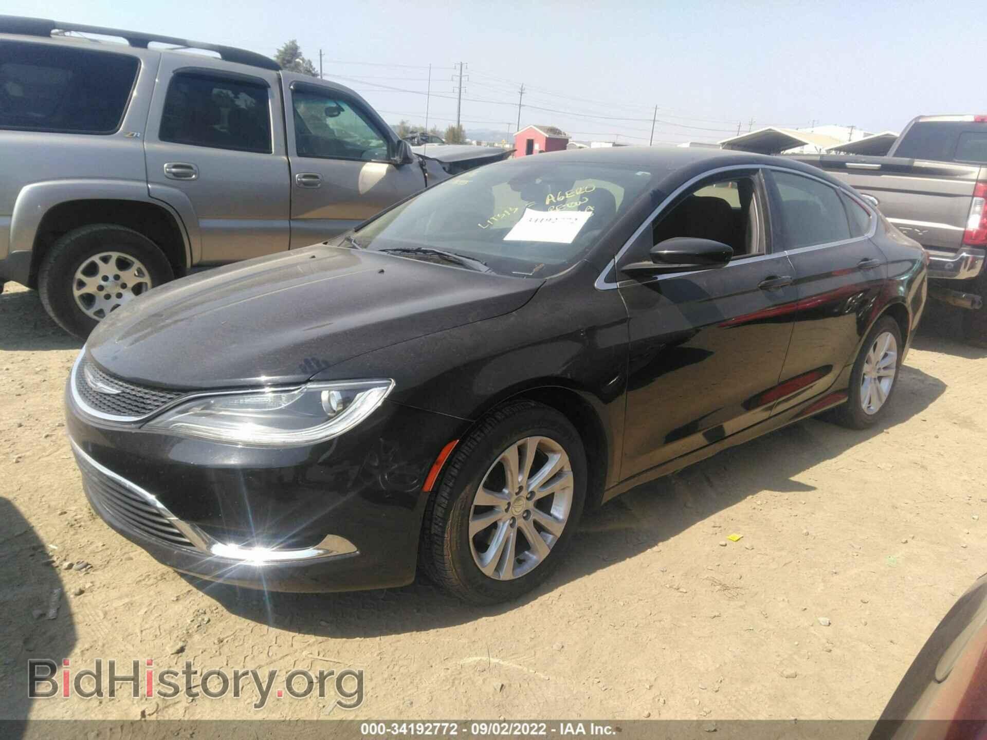 2015 CHRYSLER 200 - VIN: 1C3CCCAB1FN716332 - Фото 2