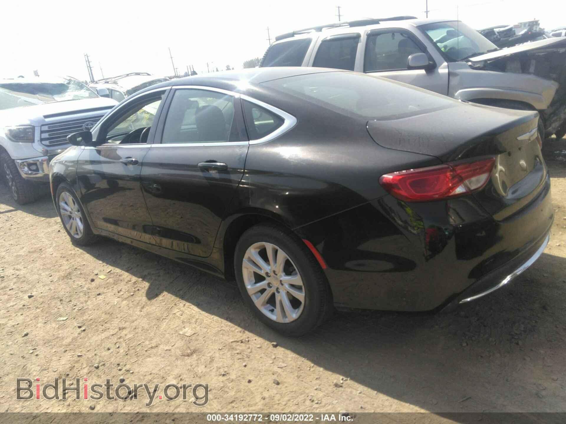 2015 CHRYSLER 200 - VIN: 1C3CCCAB1FN716332 - Фото 3