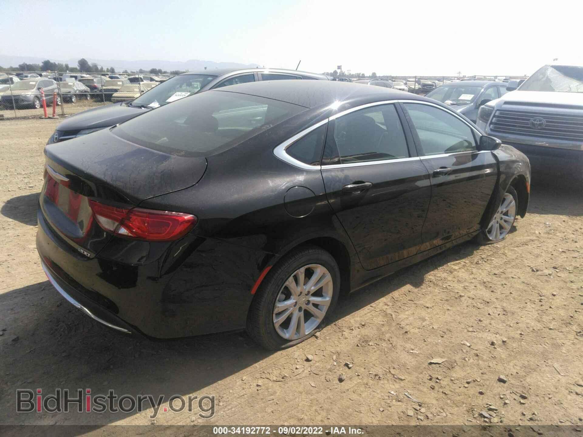 2015 CHRYSLER 200 - VIN: 1C3CCCAB1FN716332 - Фото 4