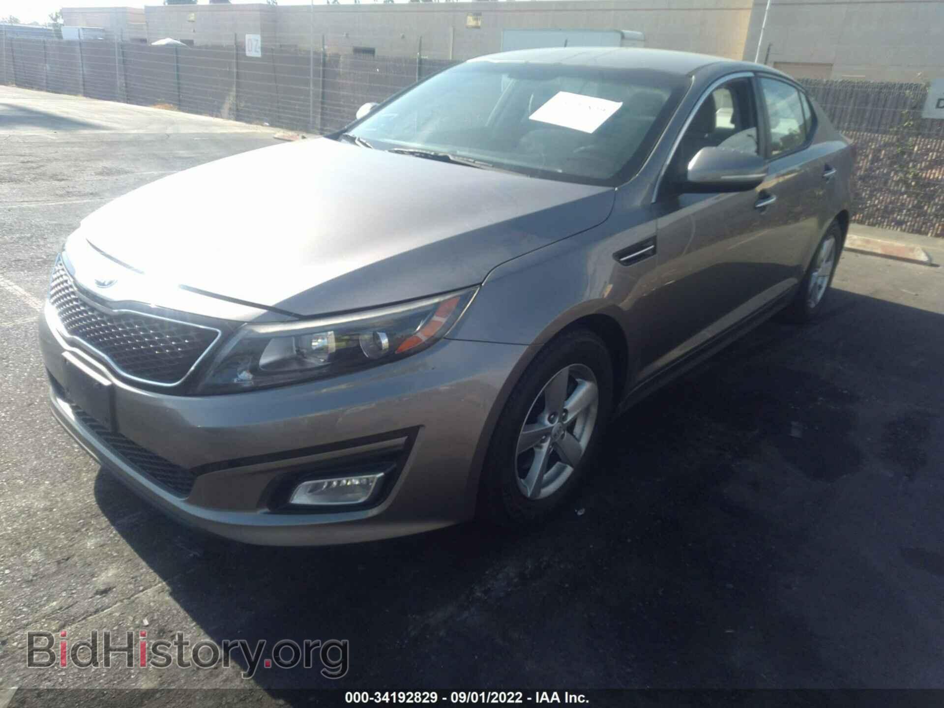 2015 KIA OPTIMA - VIN: 5XXGM4A71FG476366 - Фото 2