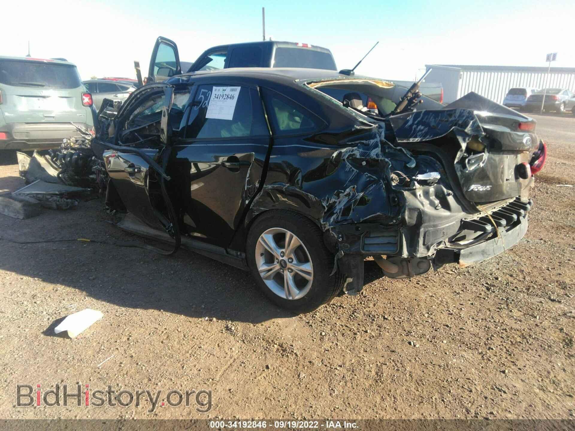 2014 FORD FOCUS - VIN: 1FADP3F29EL355221 - Фото 3