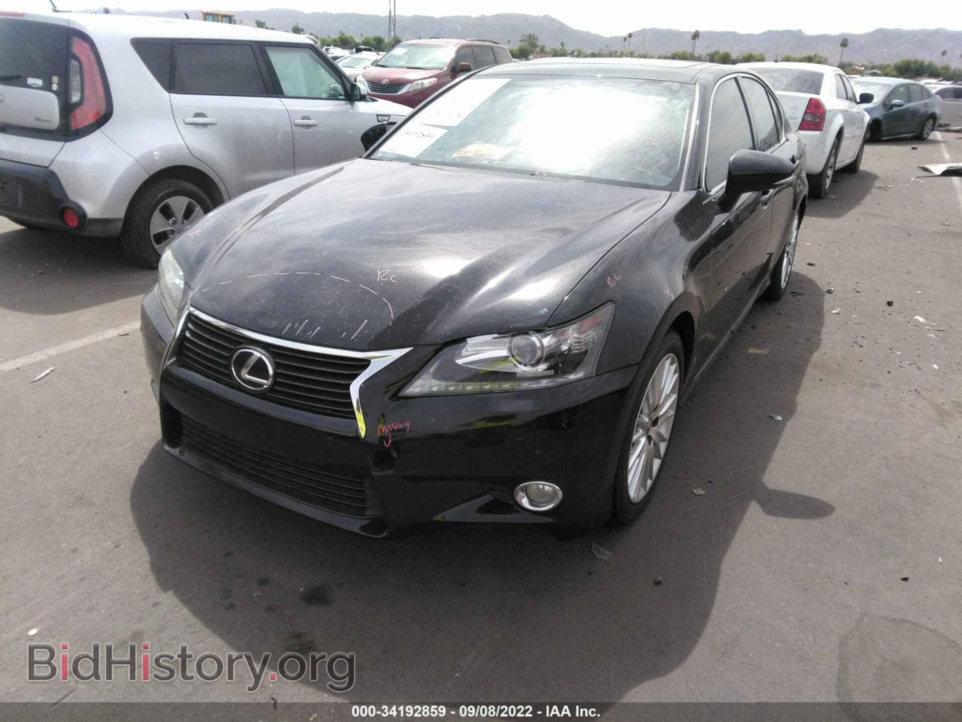 2013 LEXUS GS 350 - VIN: JTHBE1BL1D5004184 - Фото 2