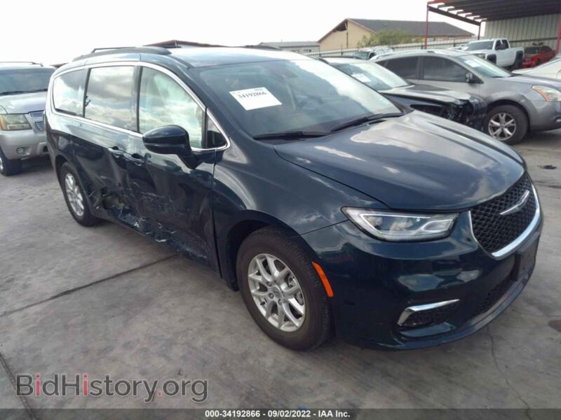 2022 Chrysler PACIFICA Touring L (VIN 2C4RC1BG4NR128379) — фото 1 из 11, IAAI, повреждение: правый бок