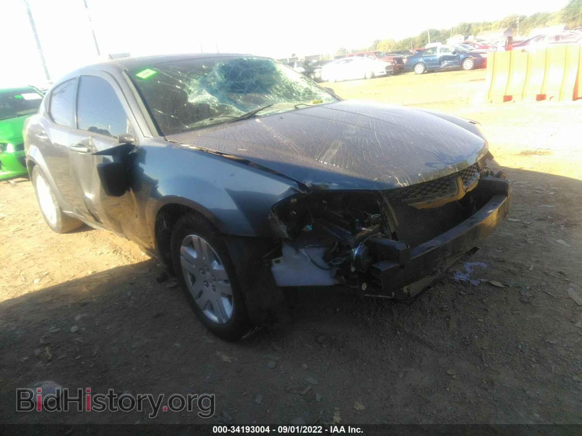 Фотография 1C3CDZAB6DN506306 - DODGE AVENGER 2013