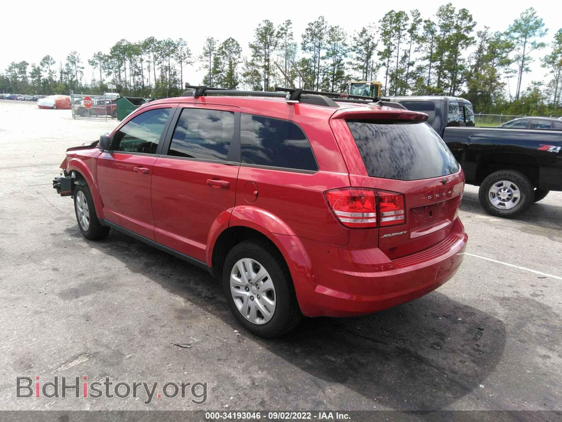 2016 DODGE JOURNEY - VIN: 3C4PDCAB8GT110683 - Фото 3