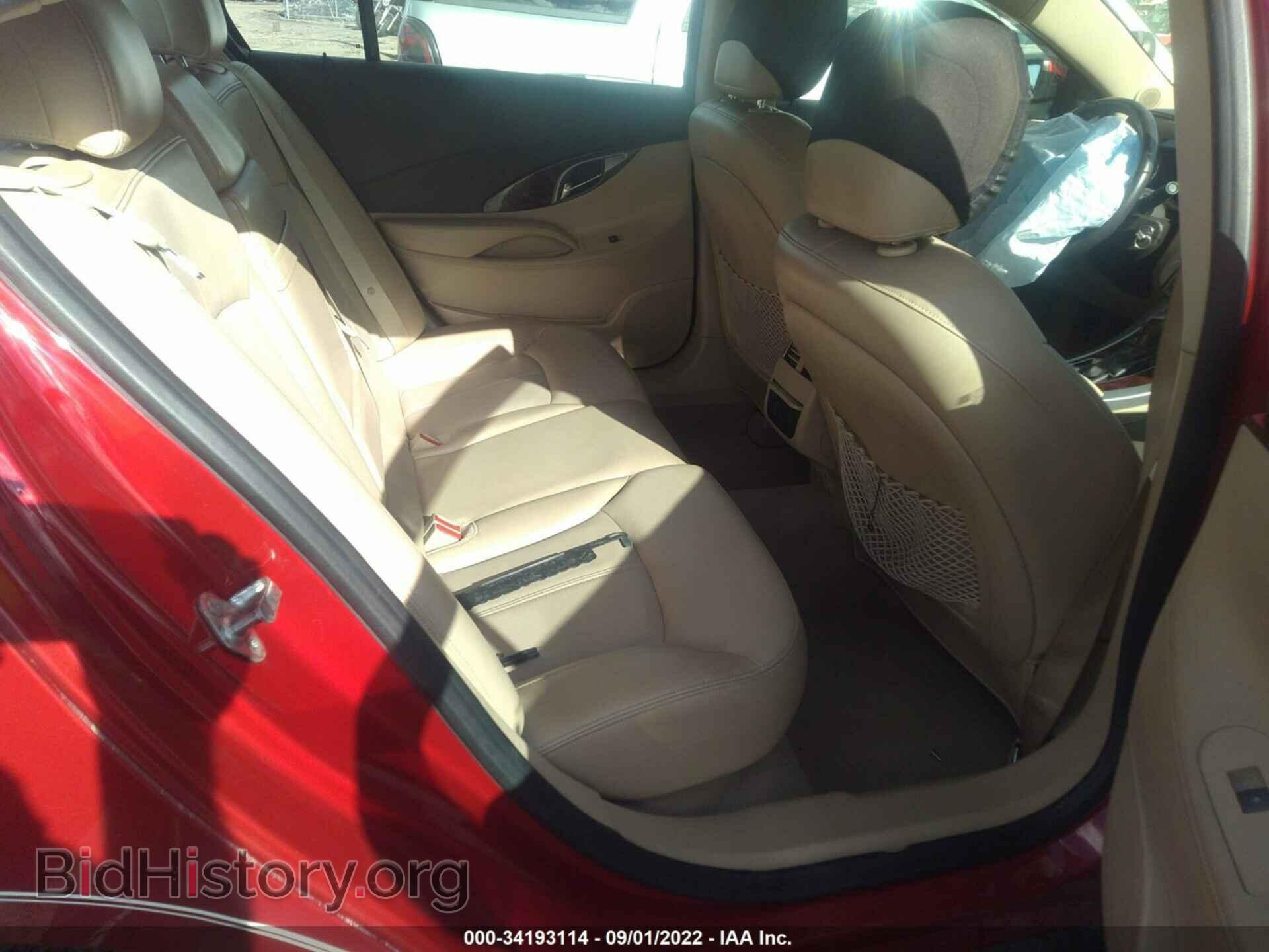 2012 BUICK LACROSSE - VIN: 1G4GE5E37CF261994 - Фото 8