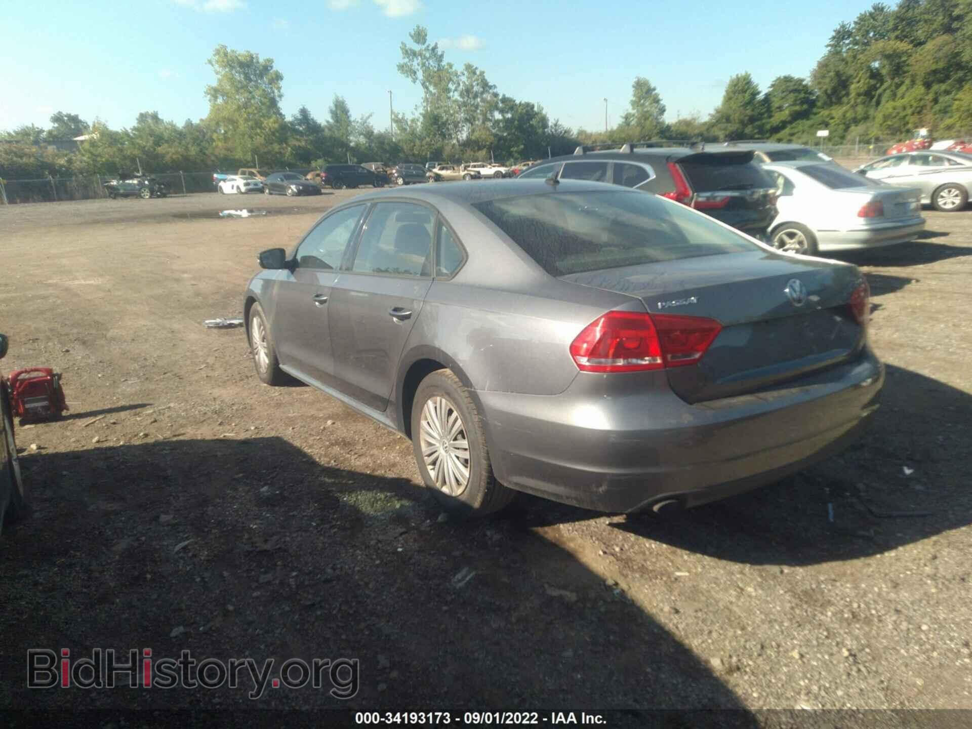 2014 VOLKSWAGEN PASSAT - VIN: 1VWAP7A35EC009717 - Фото 3