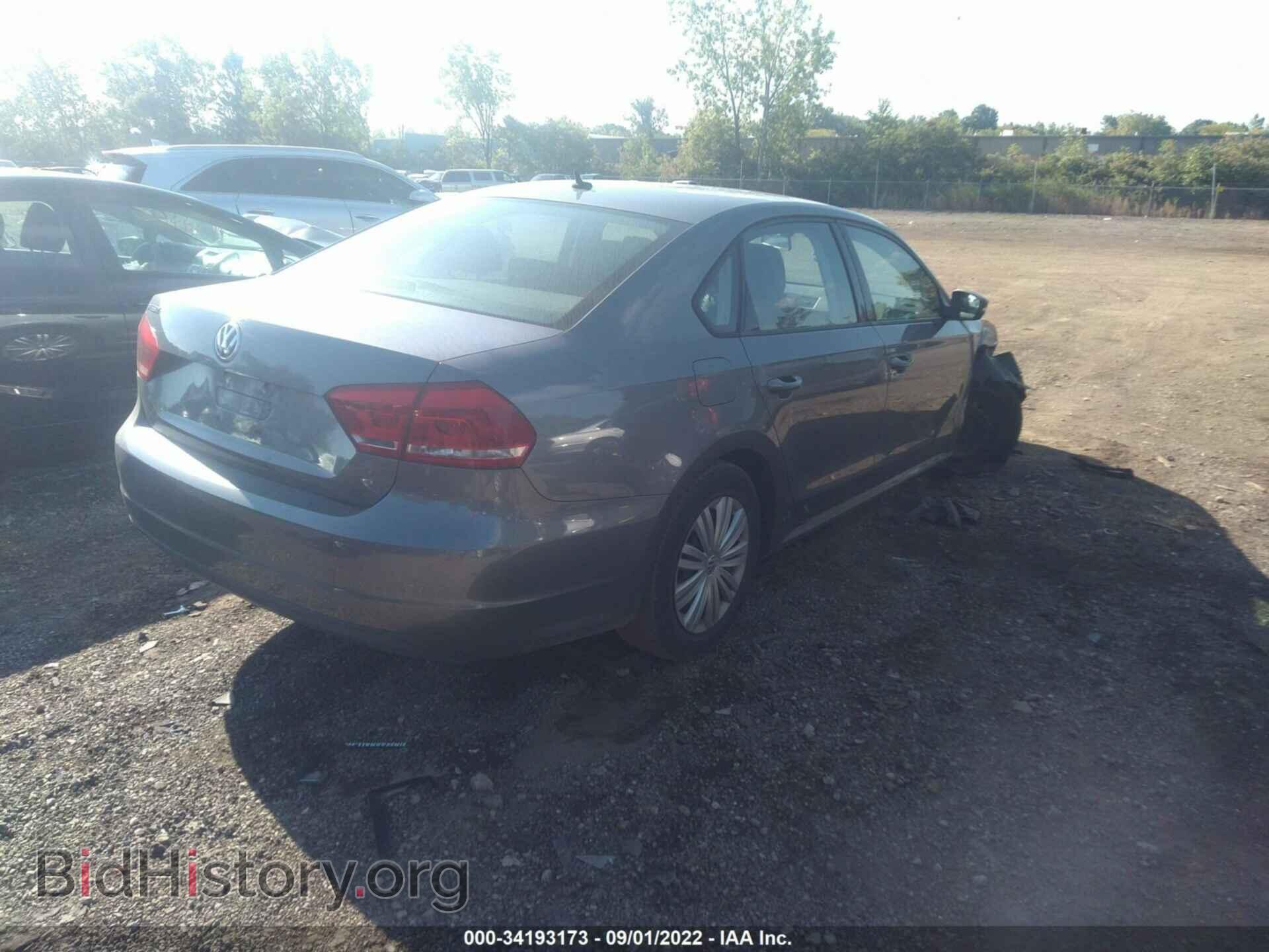 2014 VOLKSWAGEN PASSAT - VIN: 1VWAP7A35EC009717 - Фото 4