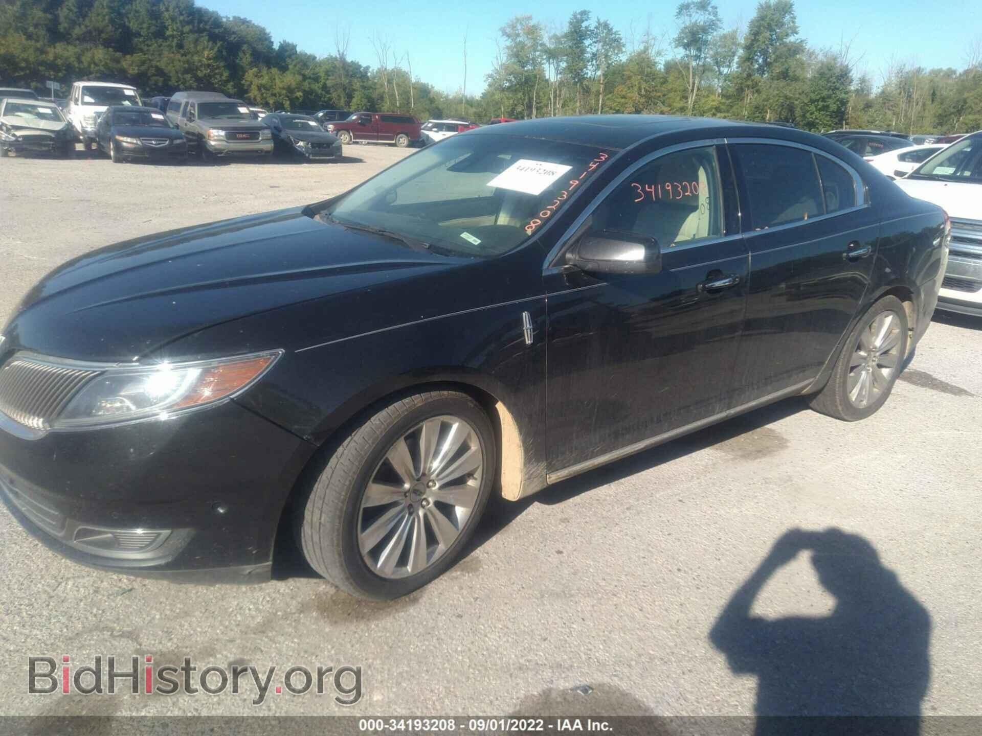 2013 LINCOLN MKS - VIN: 1LNHL9FT0DG612577 - Фото 2