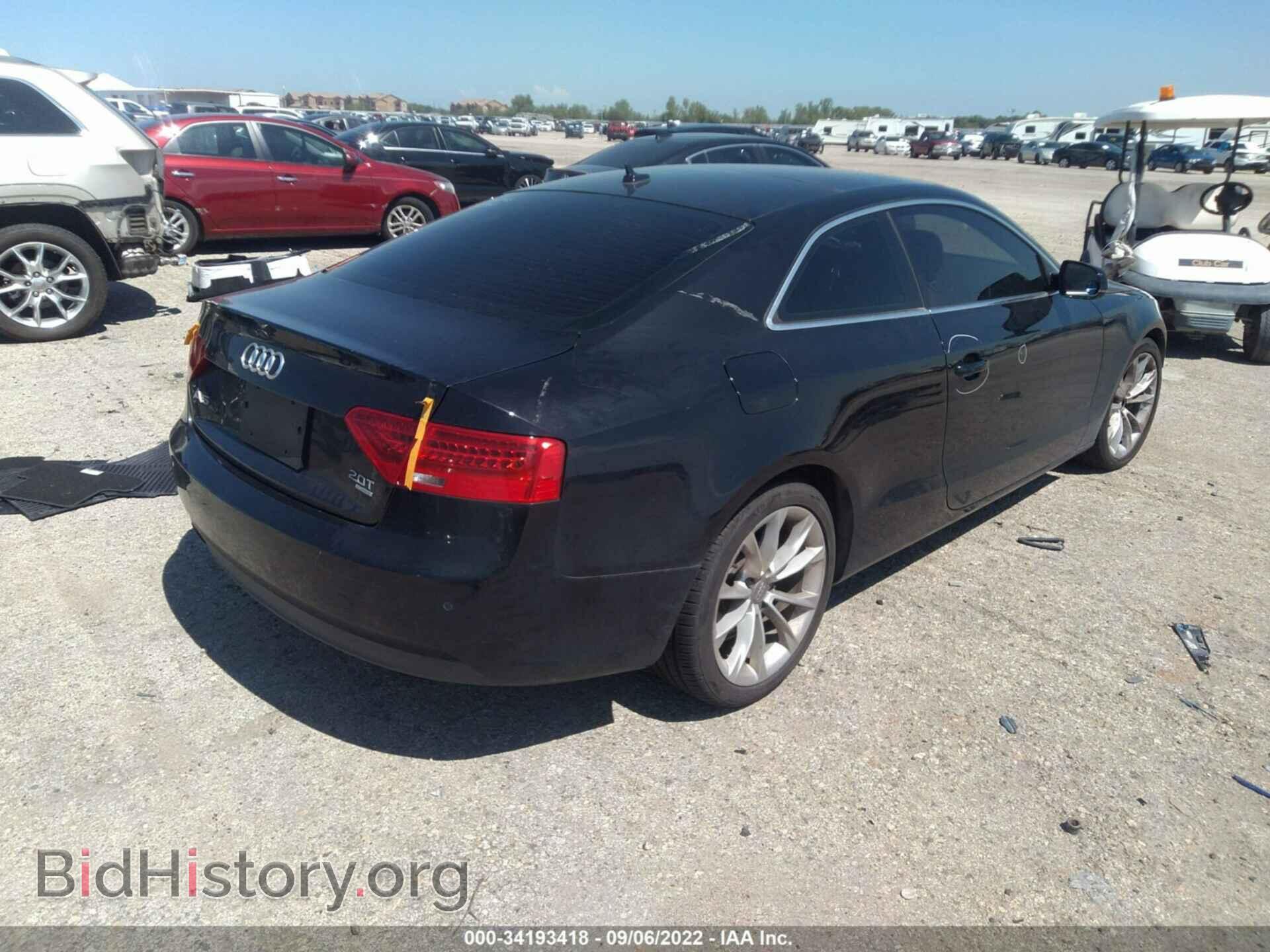 2013 AUDI A5 - VIN: WAULFAFR1DA044934 - Фото 4