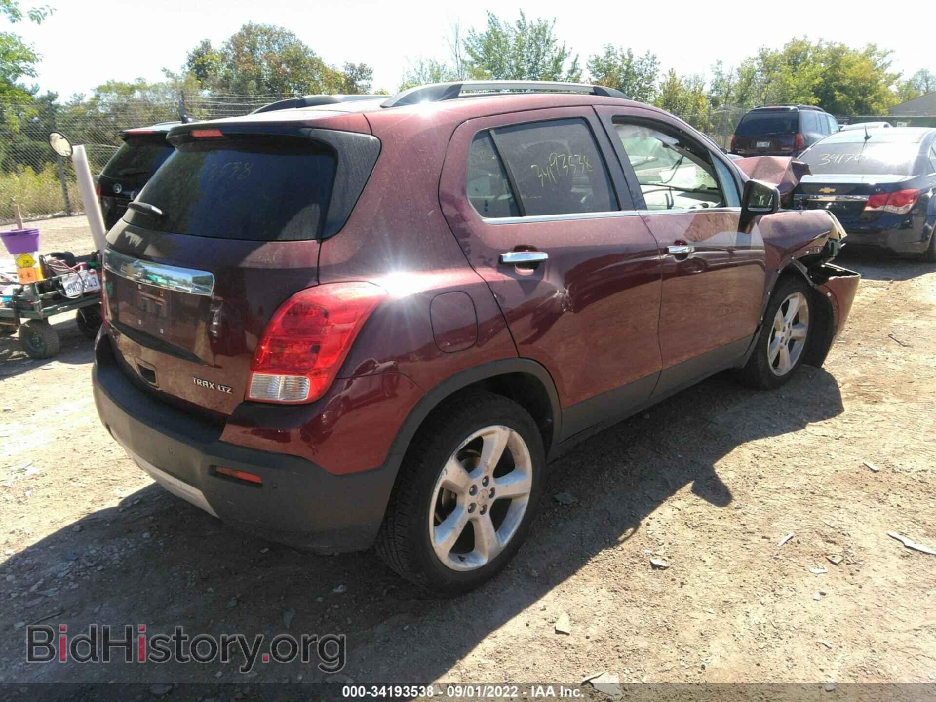 2016 CHEVROLET TRAX - VIN: 3GNCJMSB3GL196214 - Фото 4