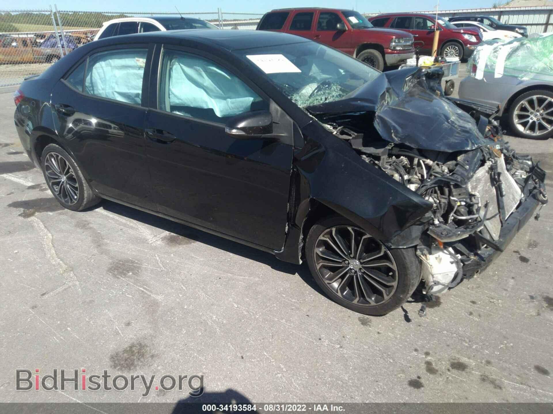 Photo 2T1BURHE1FC382023 - TOYOTA COROLLA 2015