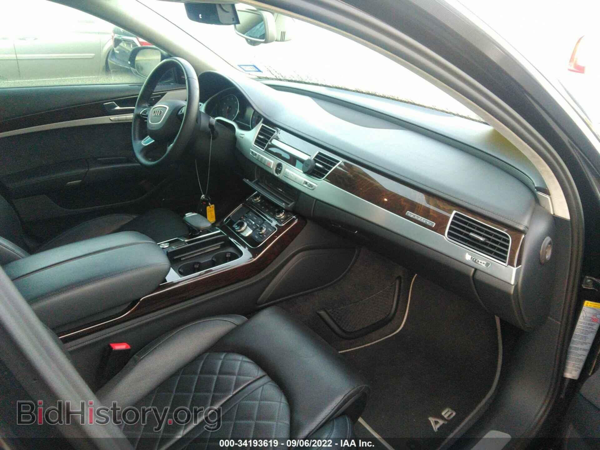 2014 AUDI A8 - VIN: WAUA2AFD0EN011845 - Фото 5