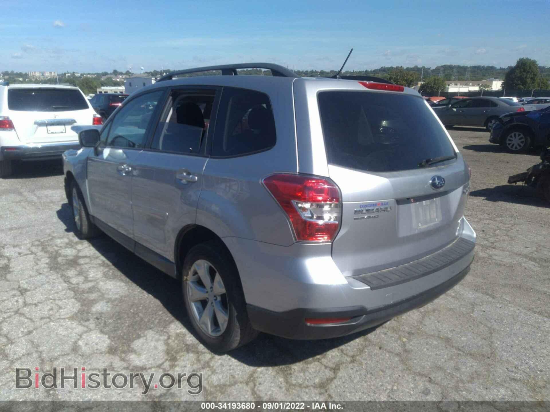 2015 SUBARU FORESTER - VIN: JF2SJADC8FH585163 - Фото 3