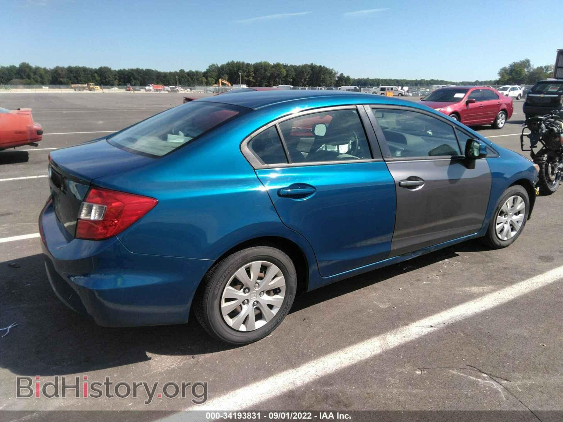 2012 HONDA CIVIC SDN - VIN: 19XFB2F58CE357232 - Фото 4