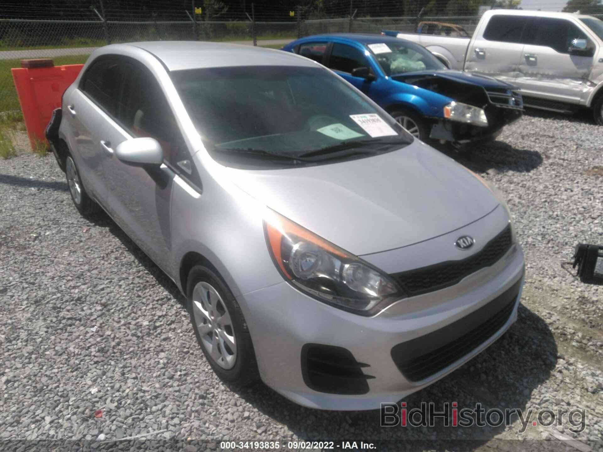 Photo KNADM5A38G6638898 - KIA RIO 2016