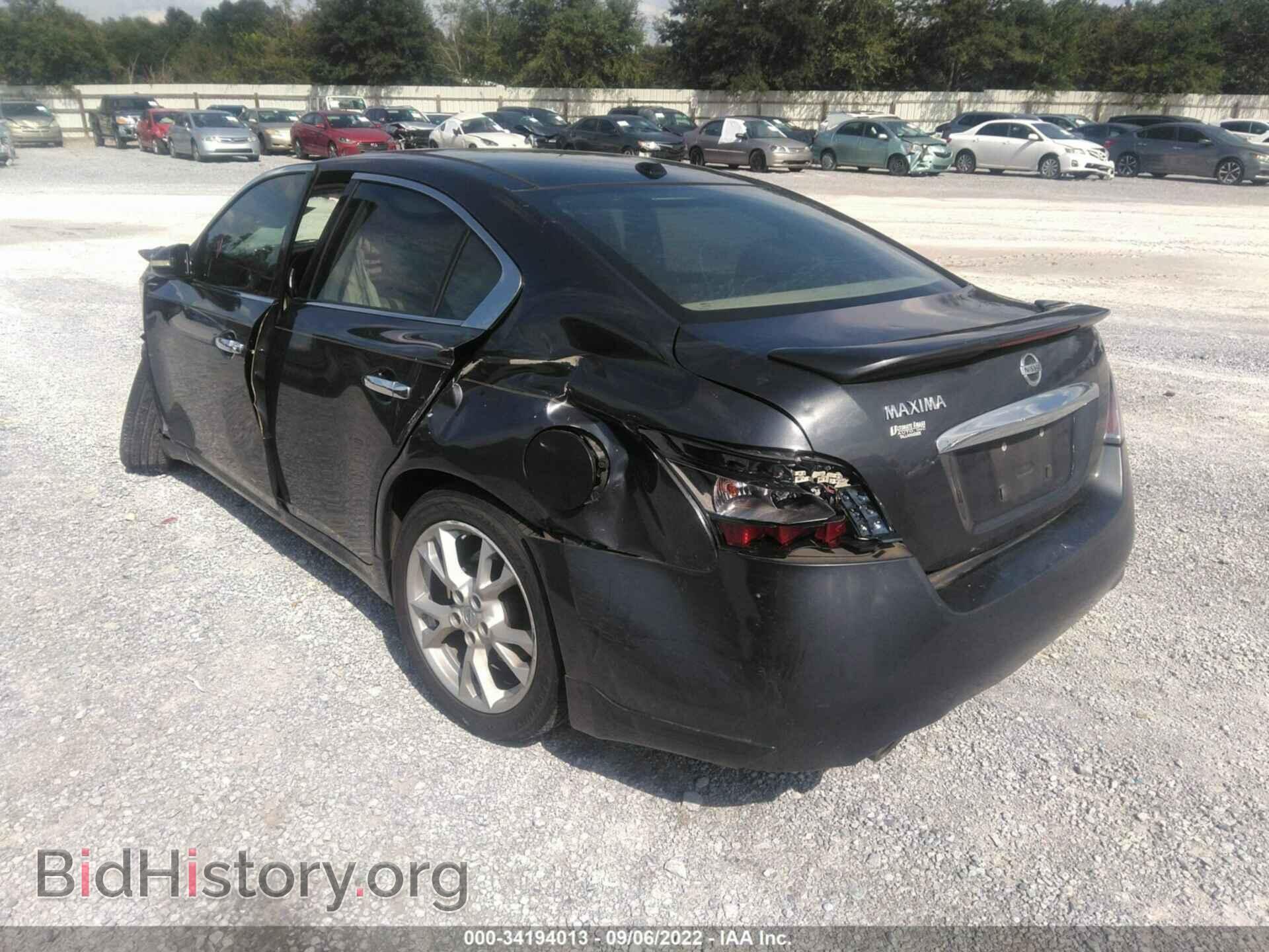 2012 NISSAN MAXIMA - VIN: 1N4AA5AP1CC866809 - Photo 3