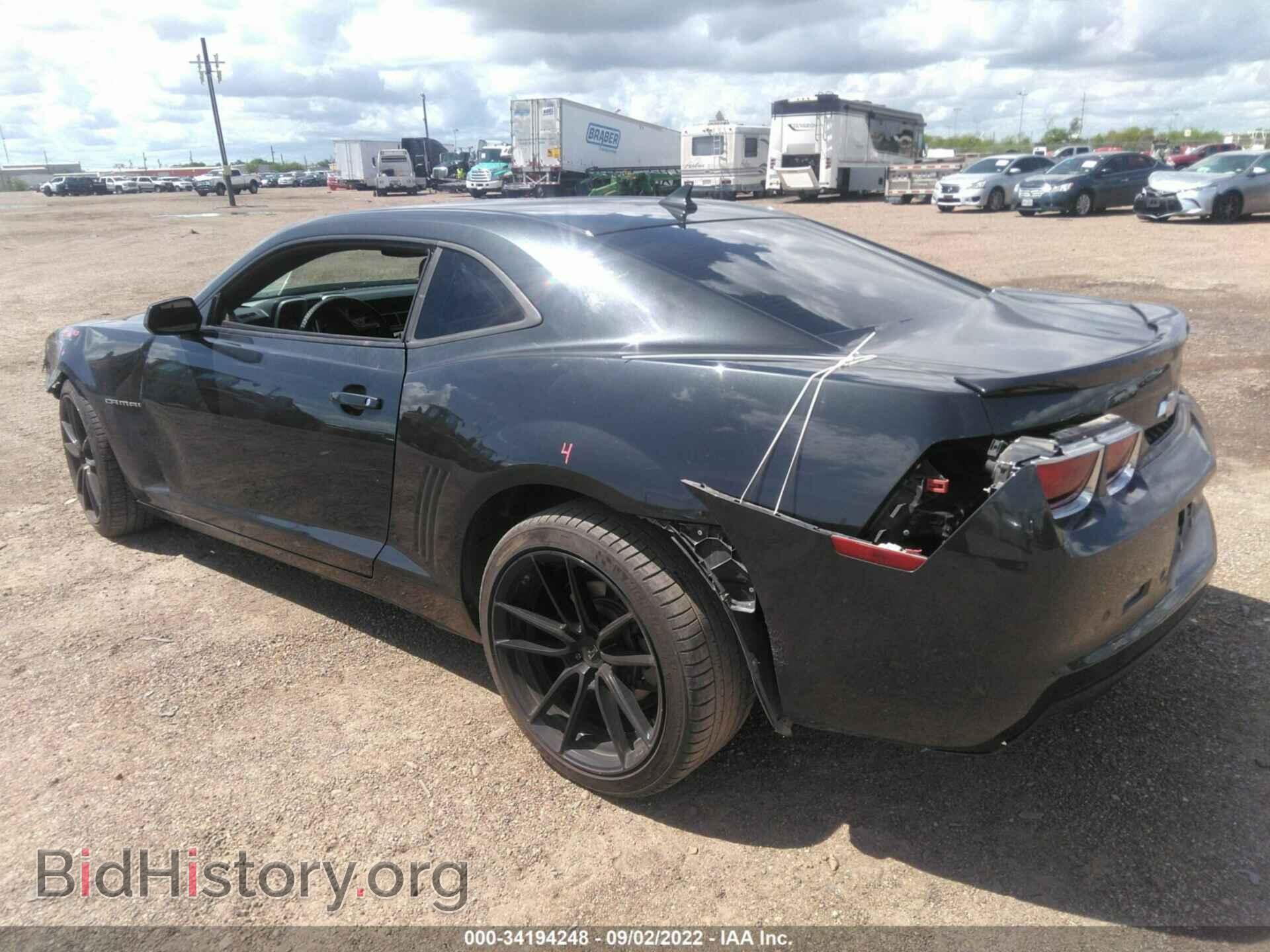 2013 CHEVROLET CAMARO - VIN: 2G1FB1E35D9123116 - Фото 3