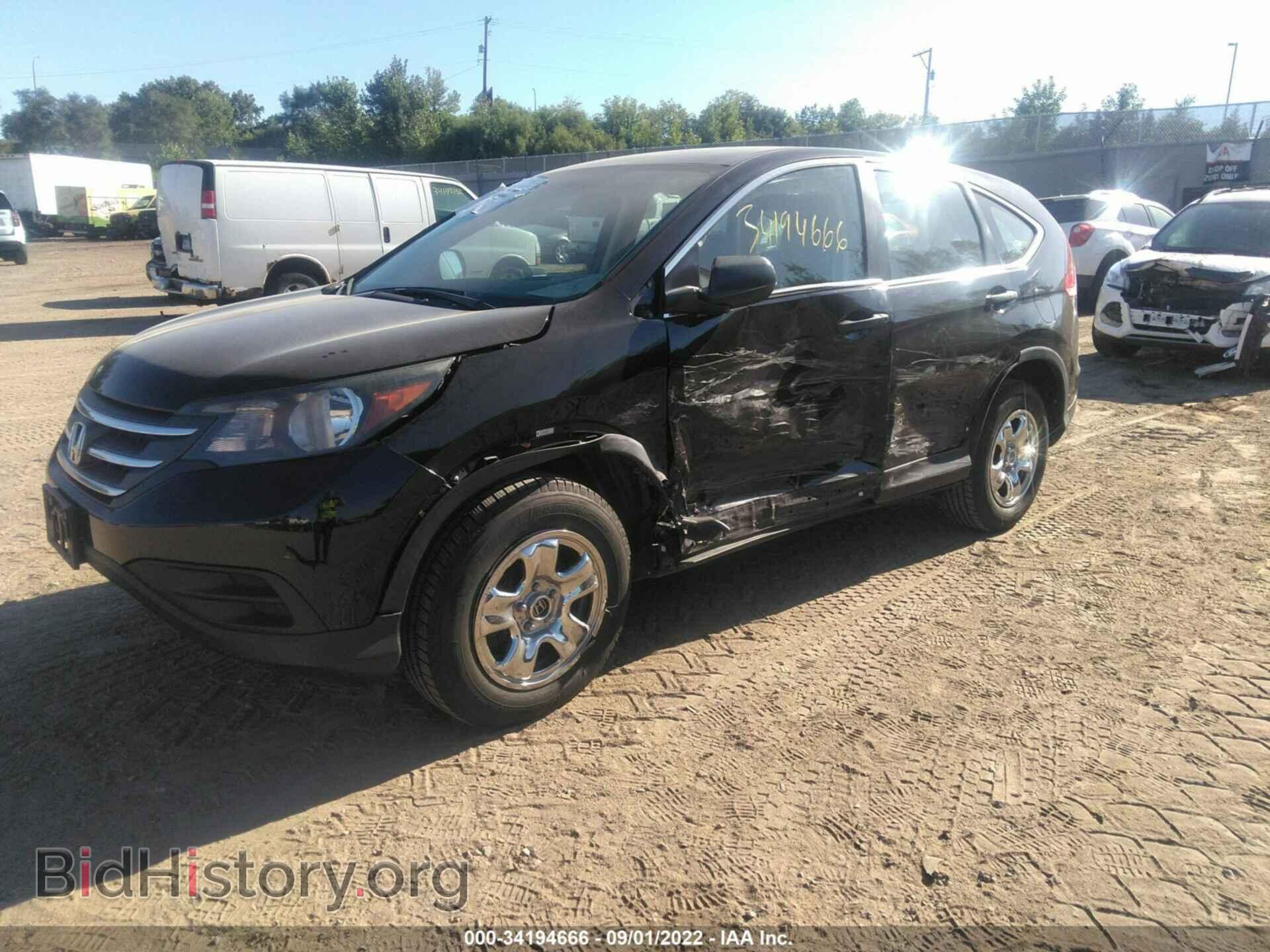 2013 HONDA CR-V - VIN: 2HKRM4H32DH620262 - Фото 2