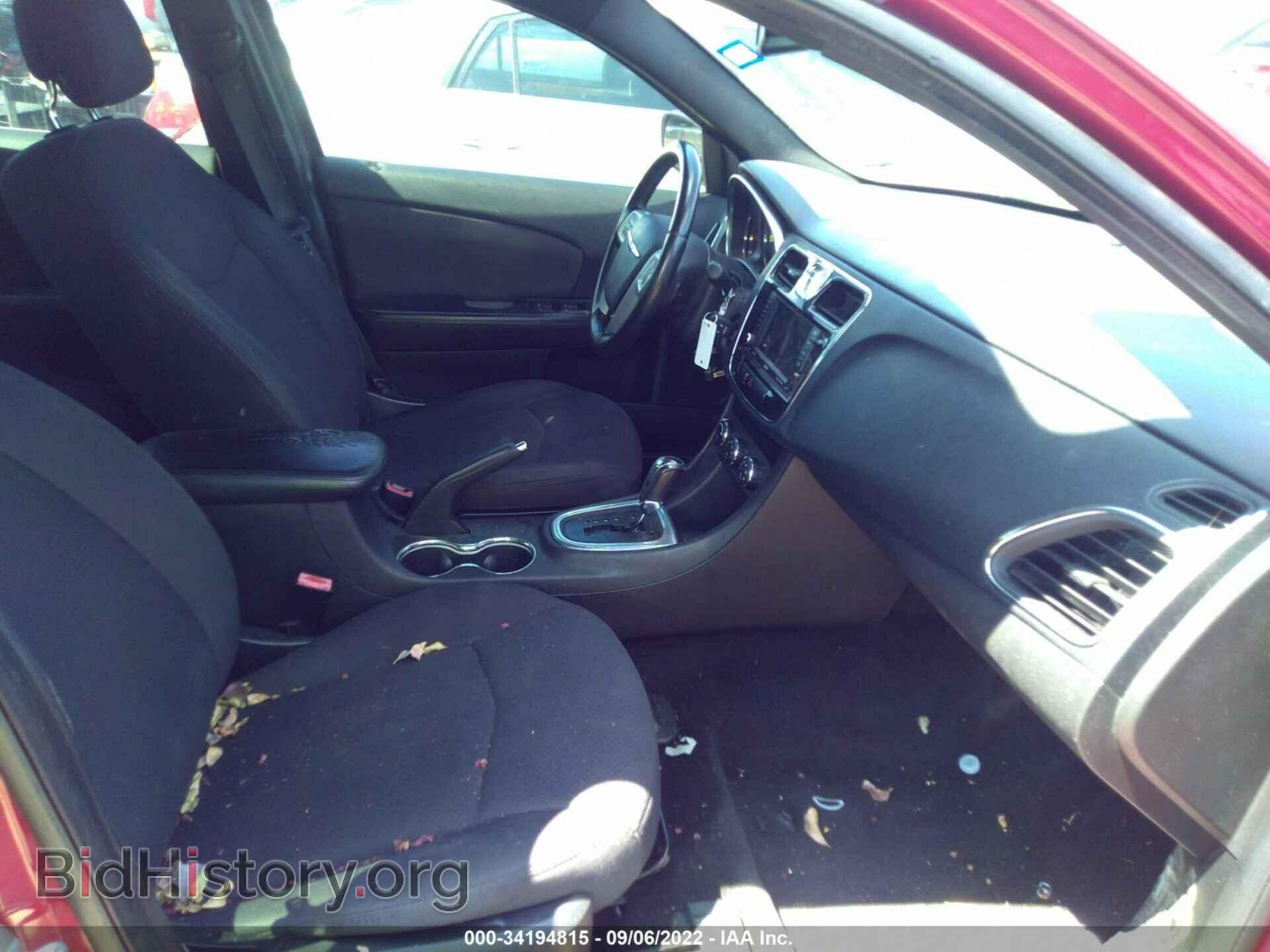 2013 CHRYSLER 200 - VIN: 1C3CCBBB0DN558281 - Фото 5