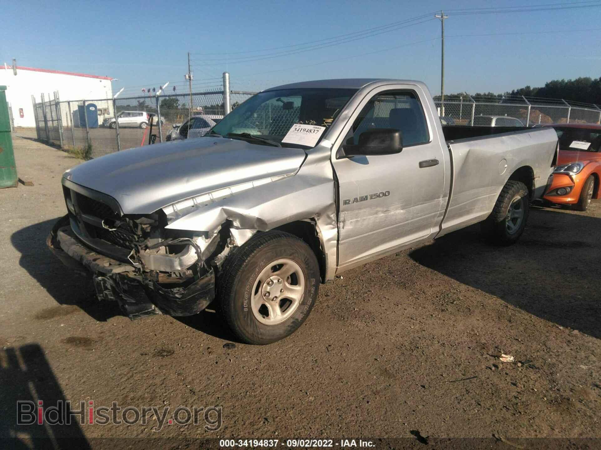 2012 RAM 1500 - VIN: 3C6JD6DP0CG221429 - Фото 2