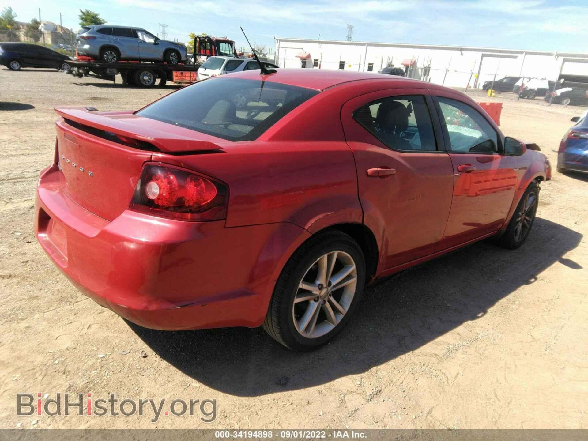 2011 DODGE AVENGER - VIN: 1B3BD1FG5BN534593 - Фото 4
