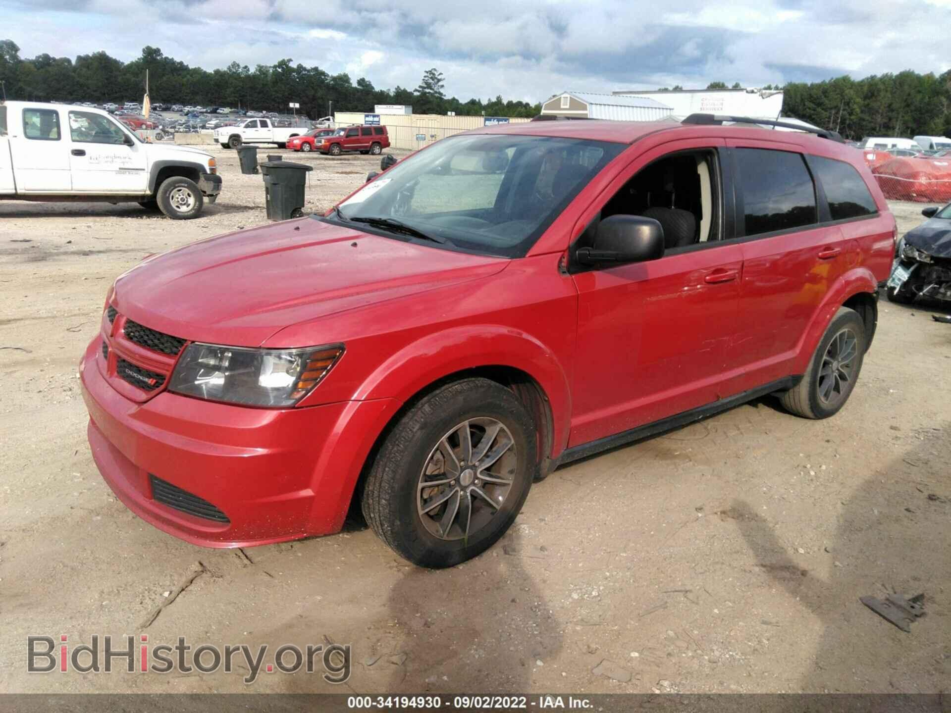 2017 DODGE JOURNEY - VIN: 3C4PDCAB3HT573414 - Фото 2