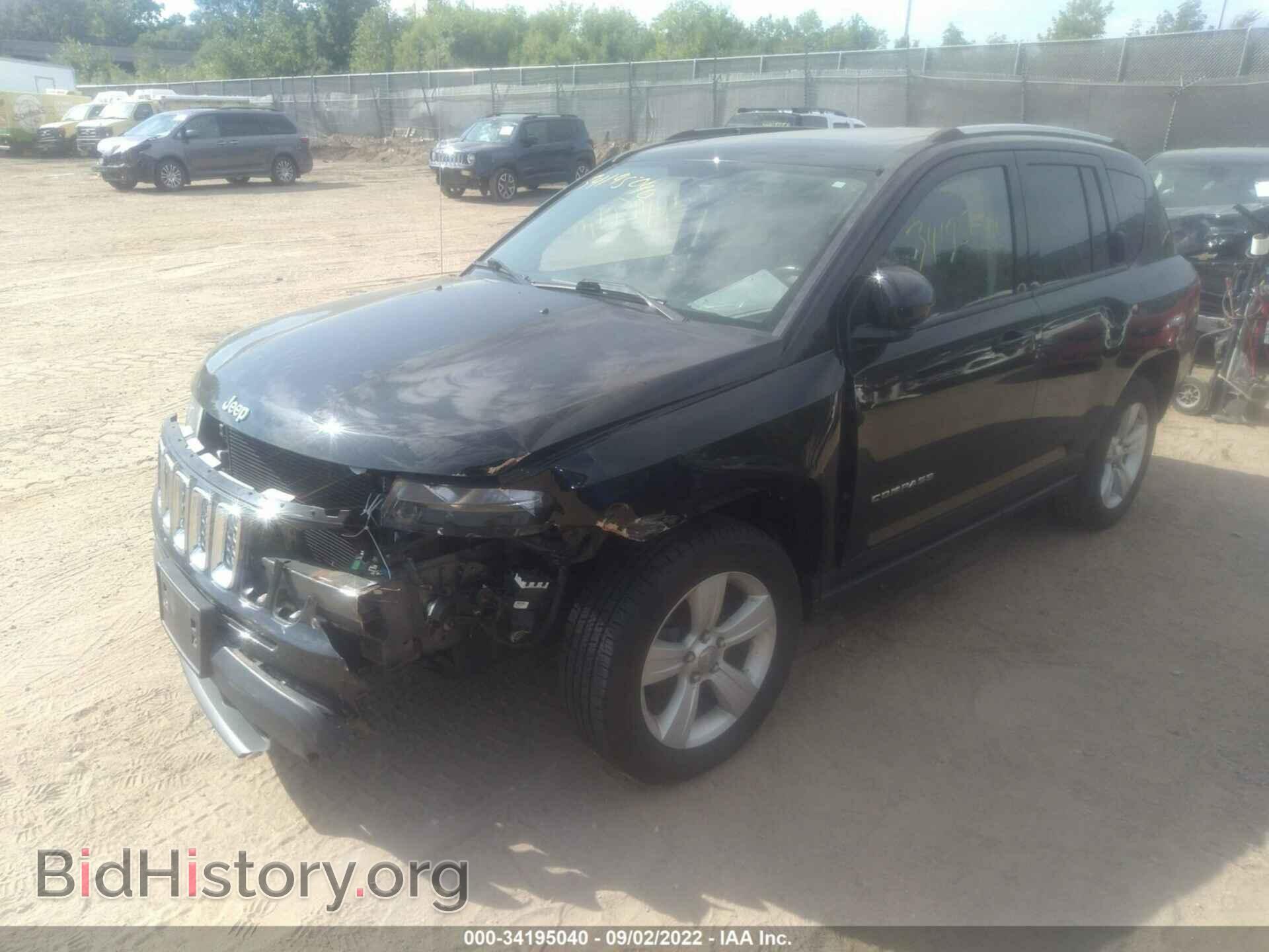 2015 JEEP COMPASS - VIN: 1C4NJDEB2FD216793 - Фото 2