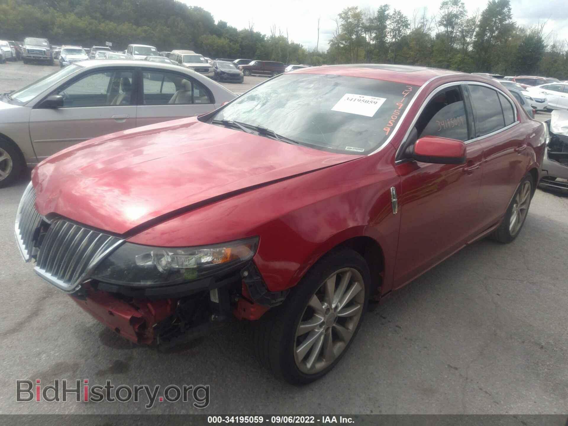 2012 LINCOLN MKS - VIN: 1LNHL9FT0CG805911 - Фото 2