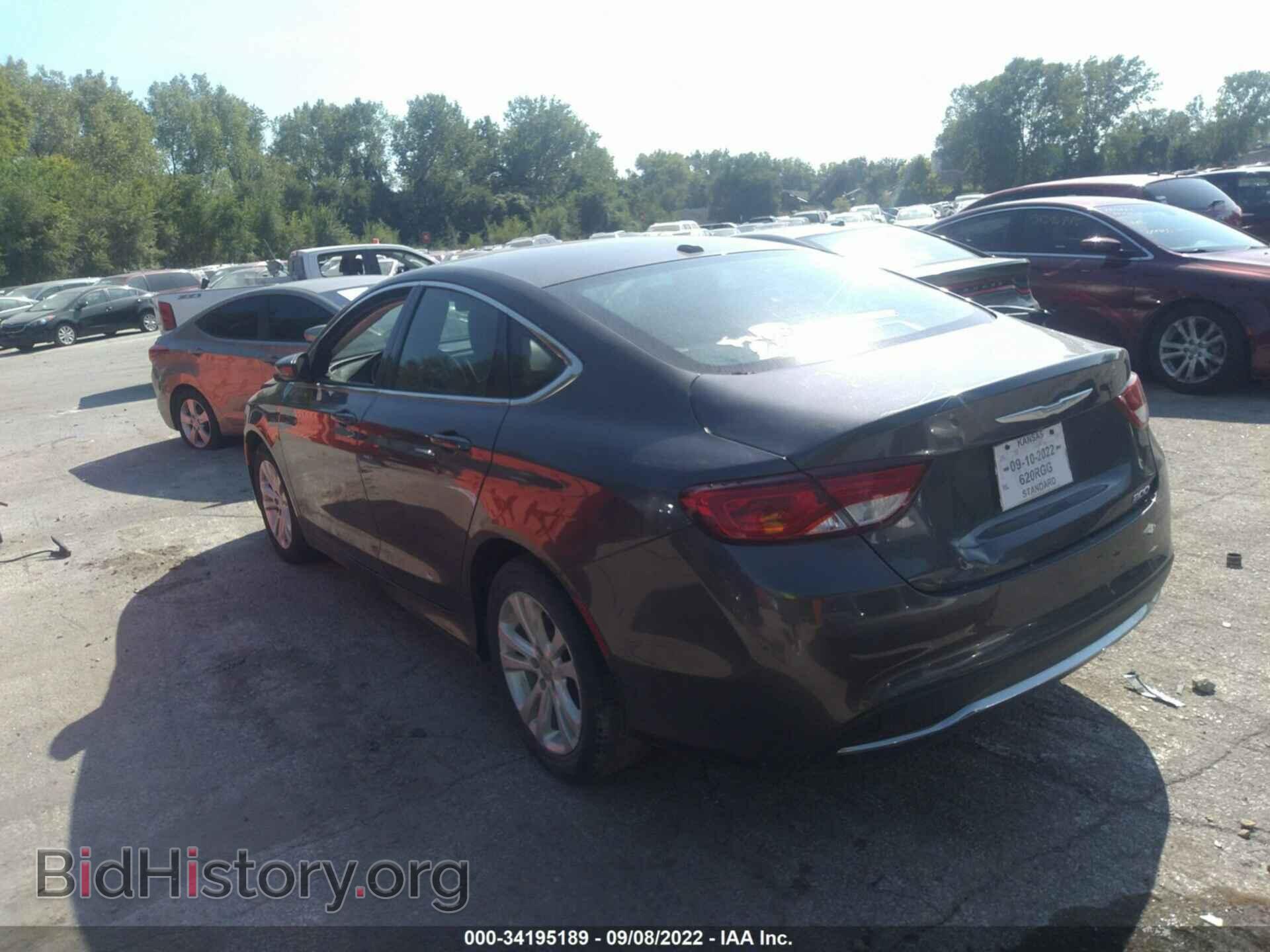 2015 CHRYSLER 200 - VIN: 1C3CCCABXFN505095 - Фото 3
