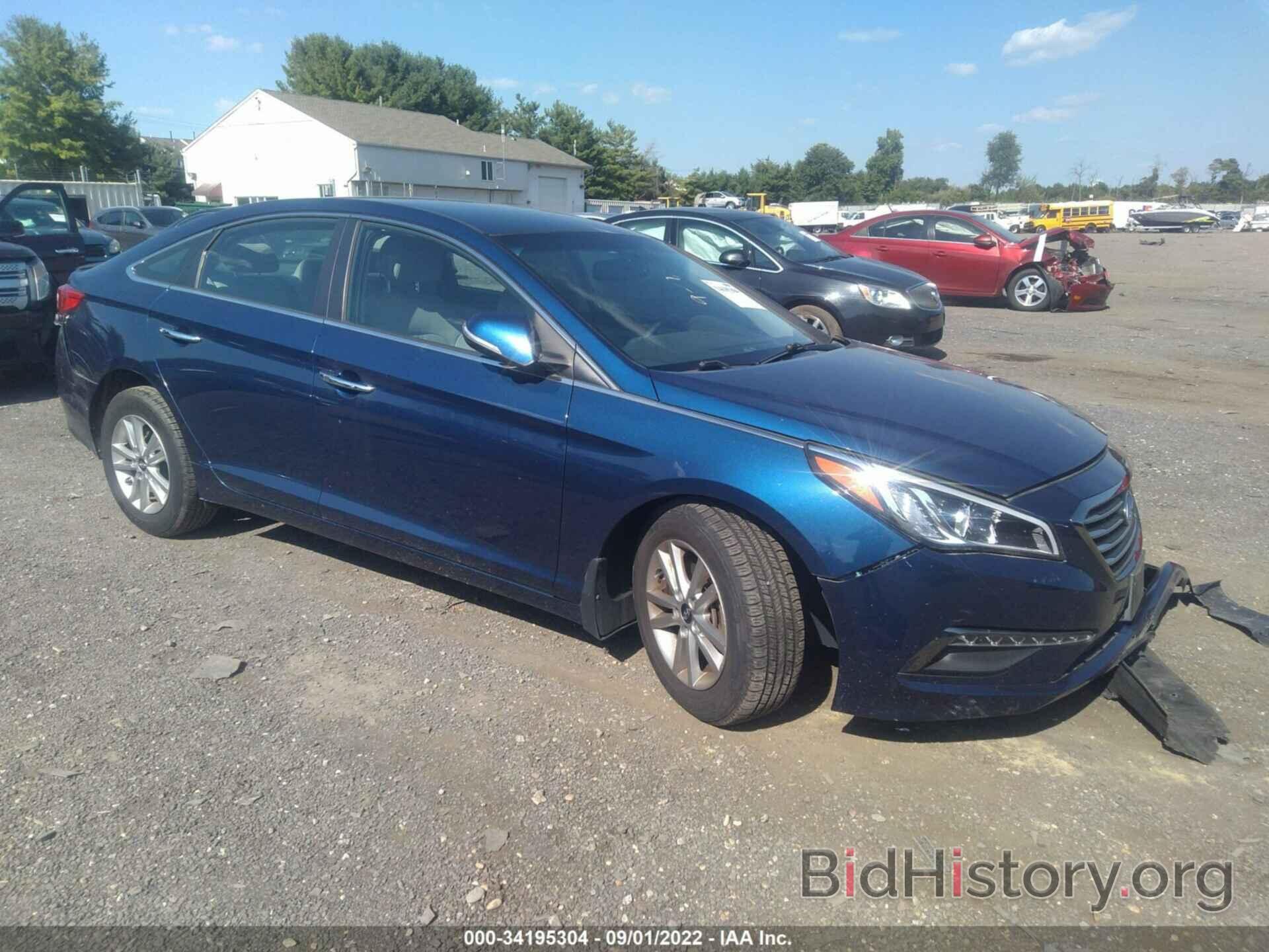 Фотография 5NPE24AA0FH109536 - HYUNDAI SONATA 2015