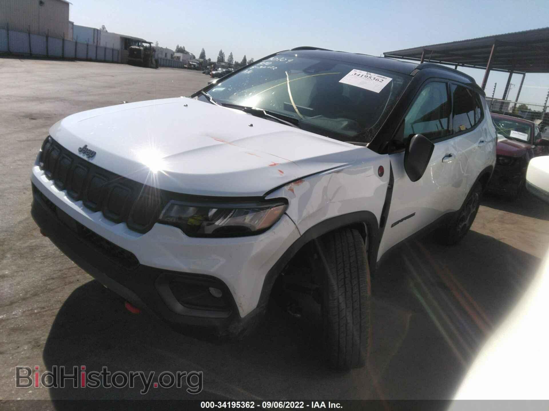 2022 JEEP COMPASS - VIN: 3C4NJDDBXNT140301 - Фото 2