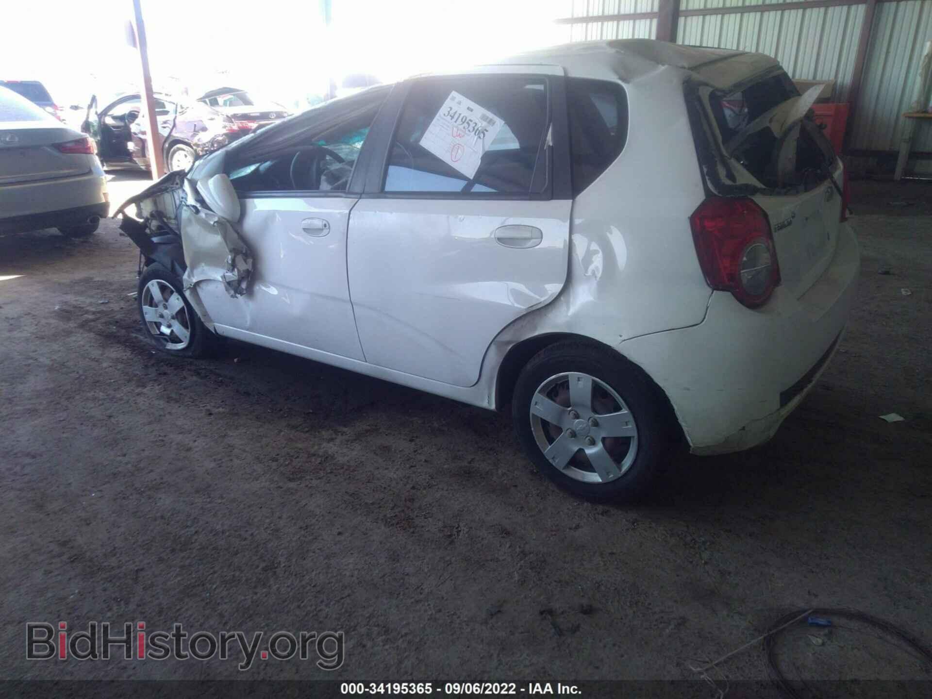 2009 CHEVROLET AVEO - VIN: KL1TD66E09B618984 - Фото 3
