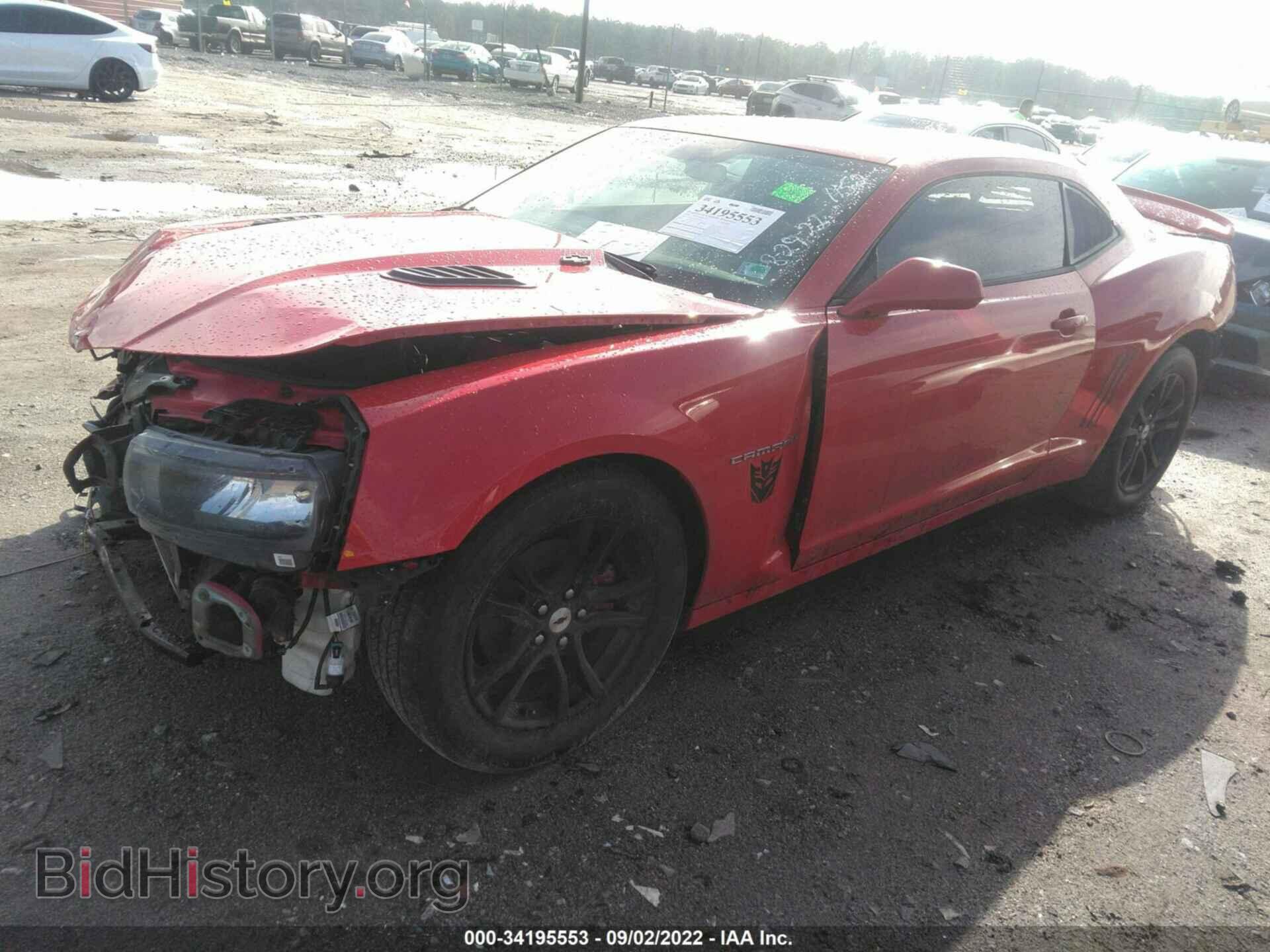 2014 CHEVROLET CAMARO - VIN: 2G1FB1E30E9321152 - Фото 2