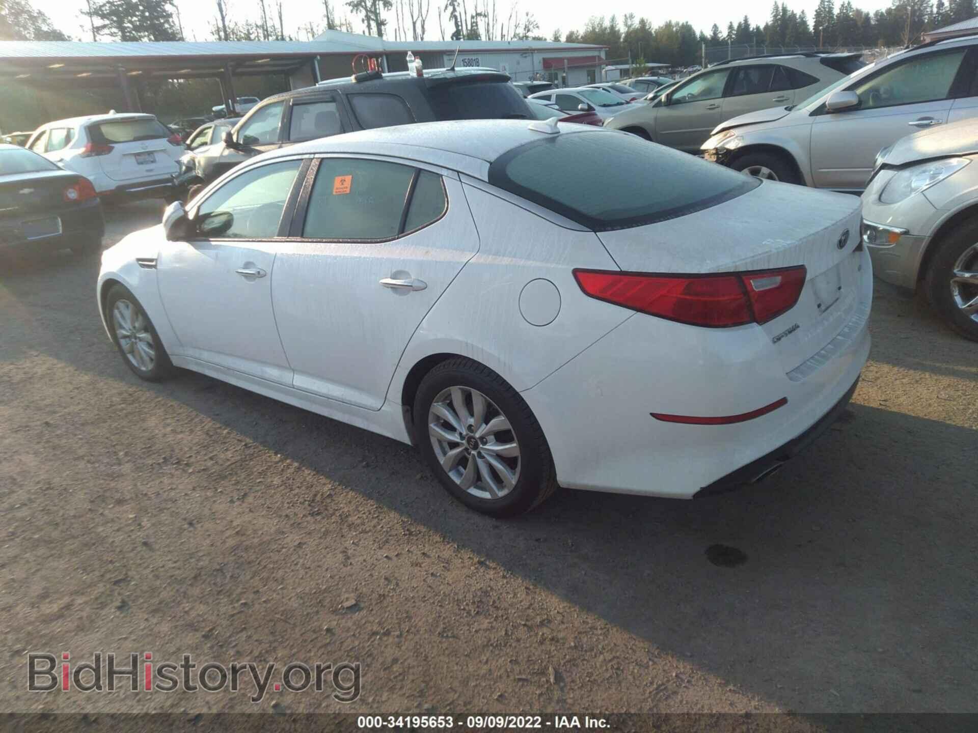2015 KIA OPTIMA - VIN: KNAGM4A78F5615247 - Фото 3