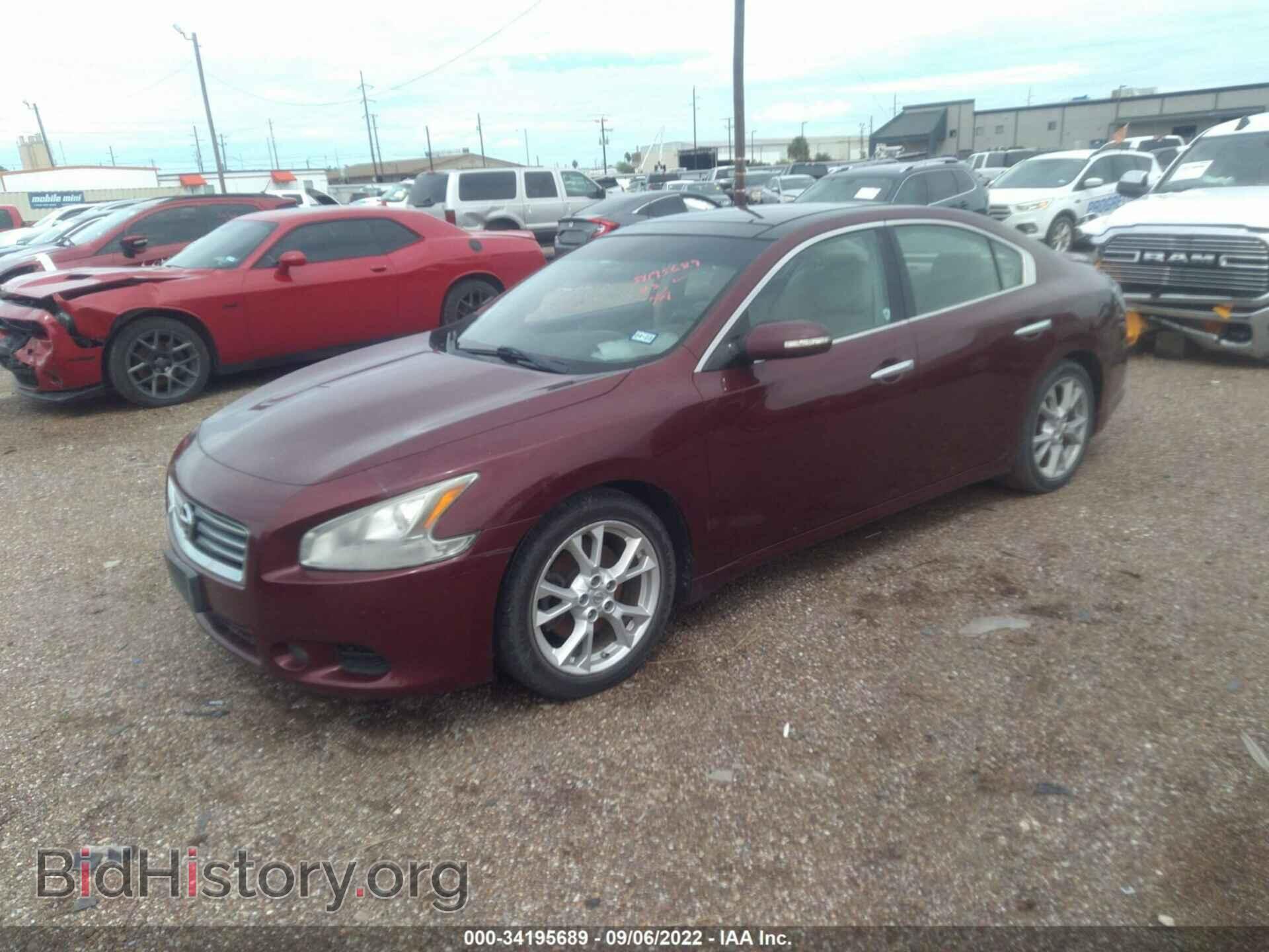 2012 NISSAN MAXIMA - VIN: 1N4AA5AP3CC870554 - Фото 2