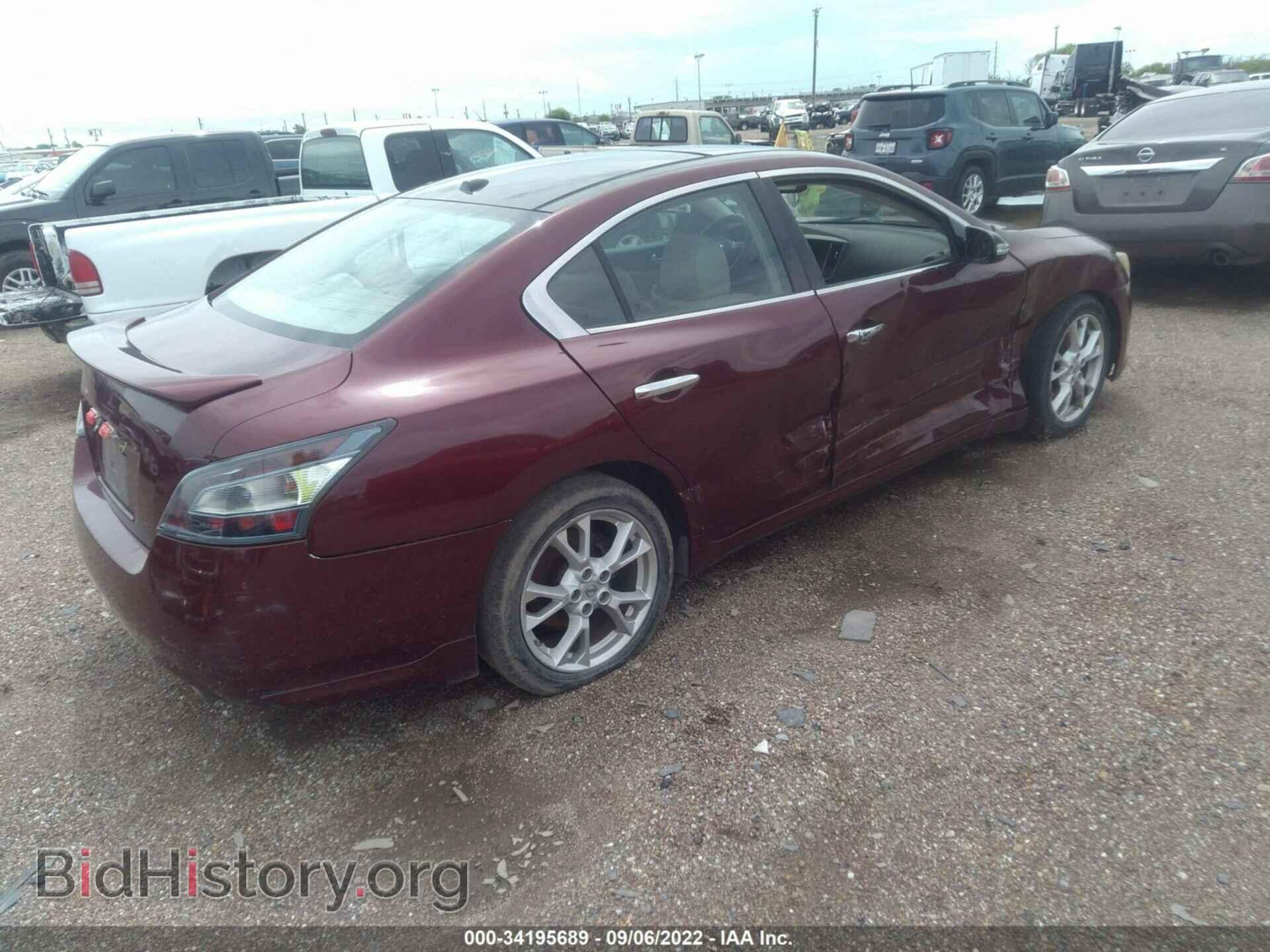 2012 NISSAN MAXIMA - VIN: 1N4AA5AP3CC870554 - Фото 4