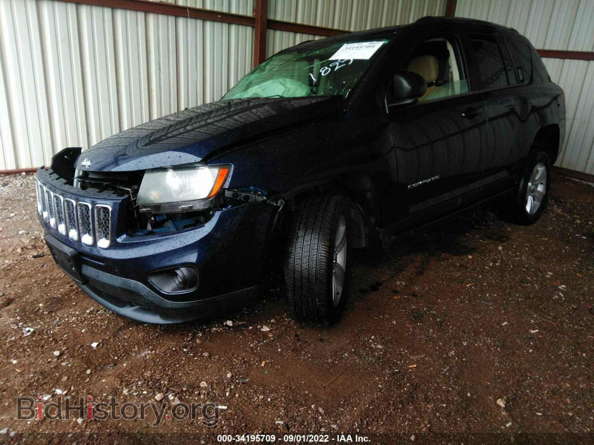 2014 JEEP COMPASS - VIN: 1C4NJCBB4ED818253 - Фото 2