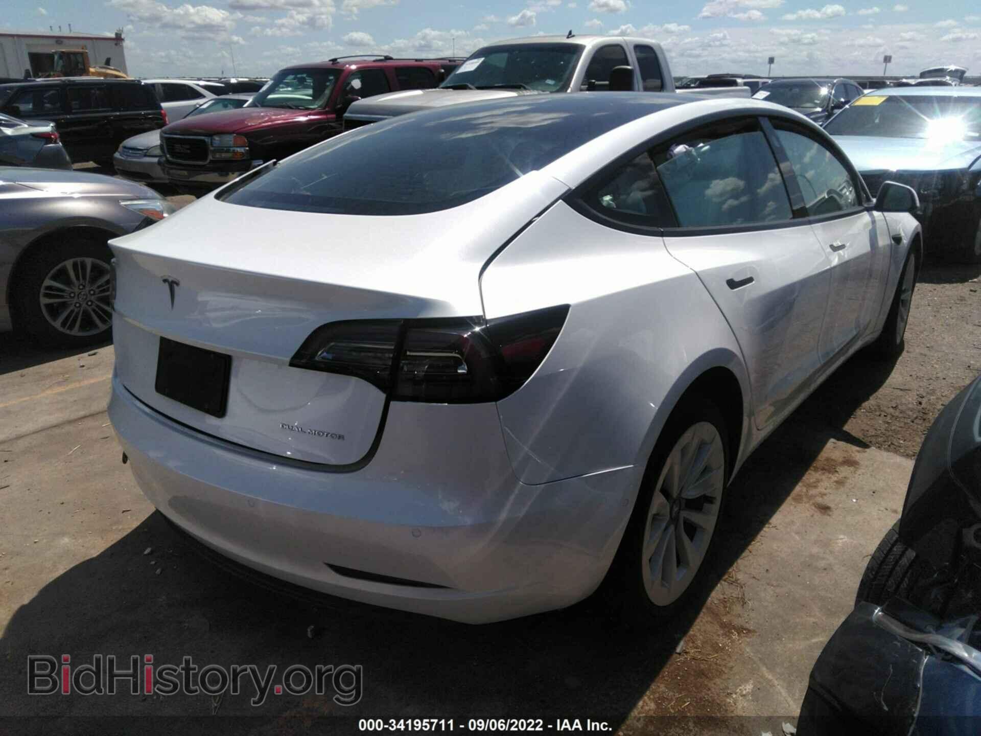 2021 TESLA MODEL 3 - VIN: 5YJ3E1EB7MF990117 - Фото 4