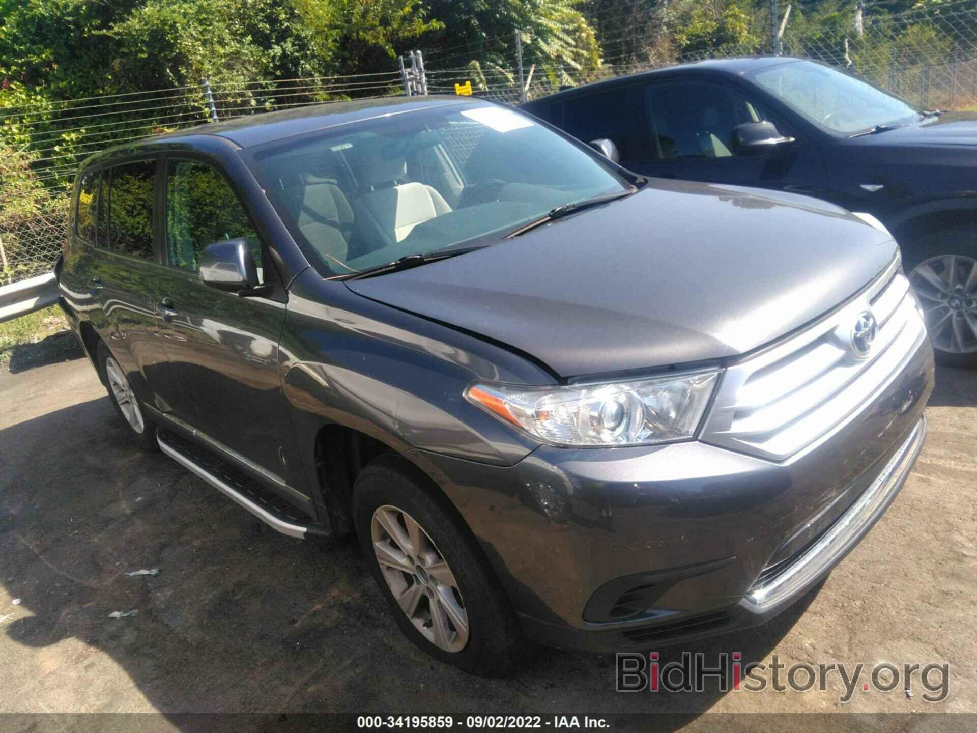 Фотография 5TDZA3EH0DS035984 - TOYOTA HIGHLANDER 2013